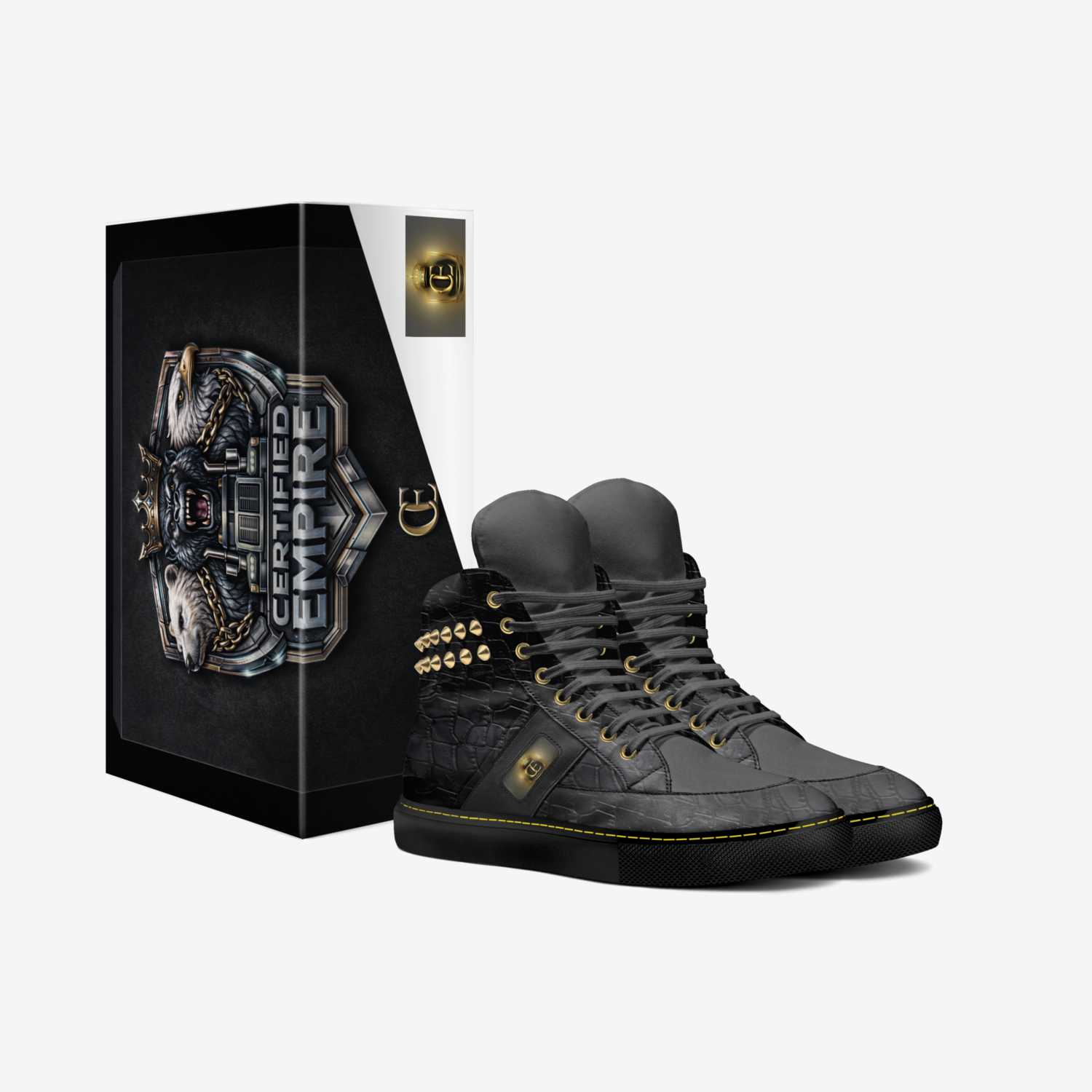 Certifiedempire custom made in Italy shoes by Christopher Ballard | Box view