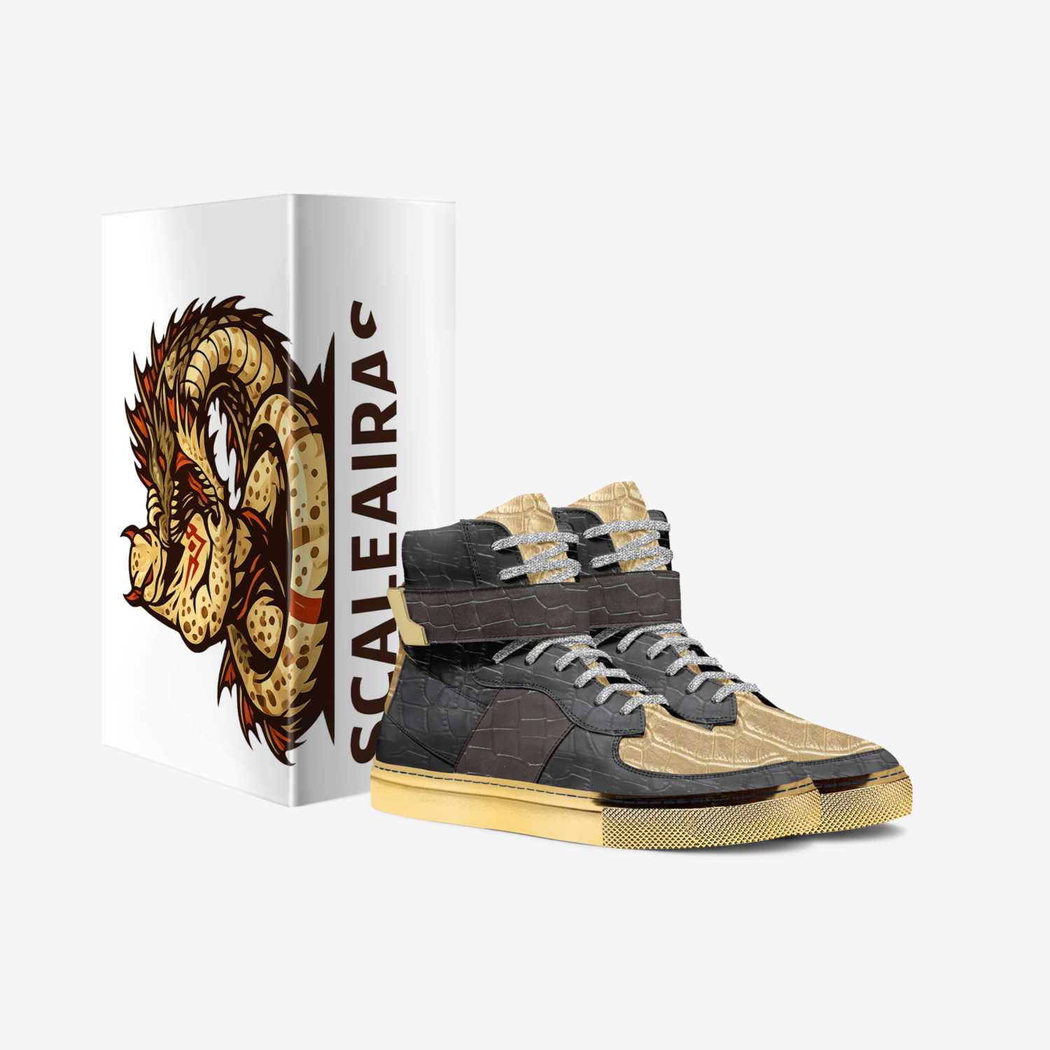 Scaleairas  custom made in Italy shoes by Vincent Barber | Box view