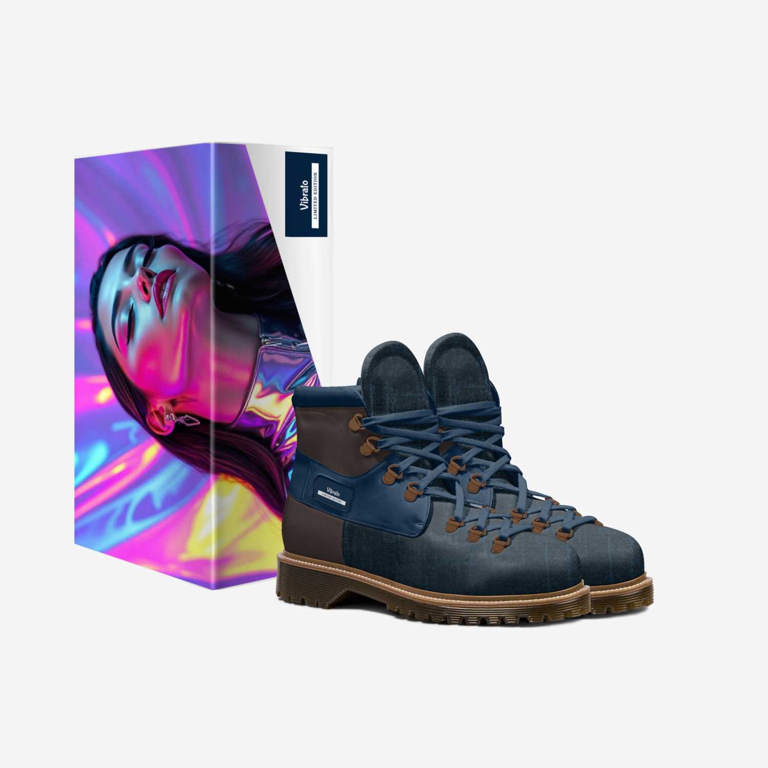 Vibrato custom made in Italy shoes by Melissa Howard | Box view