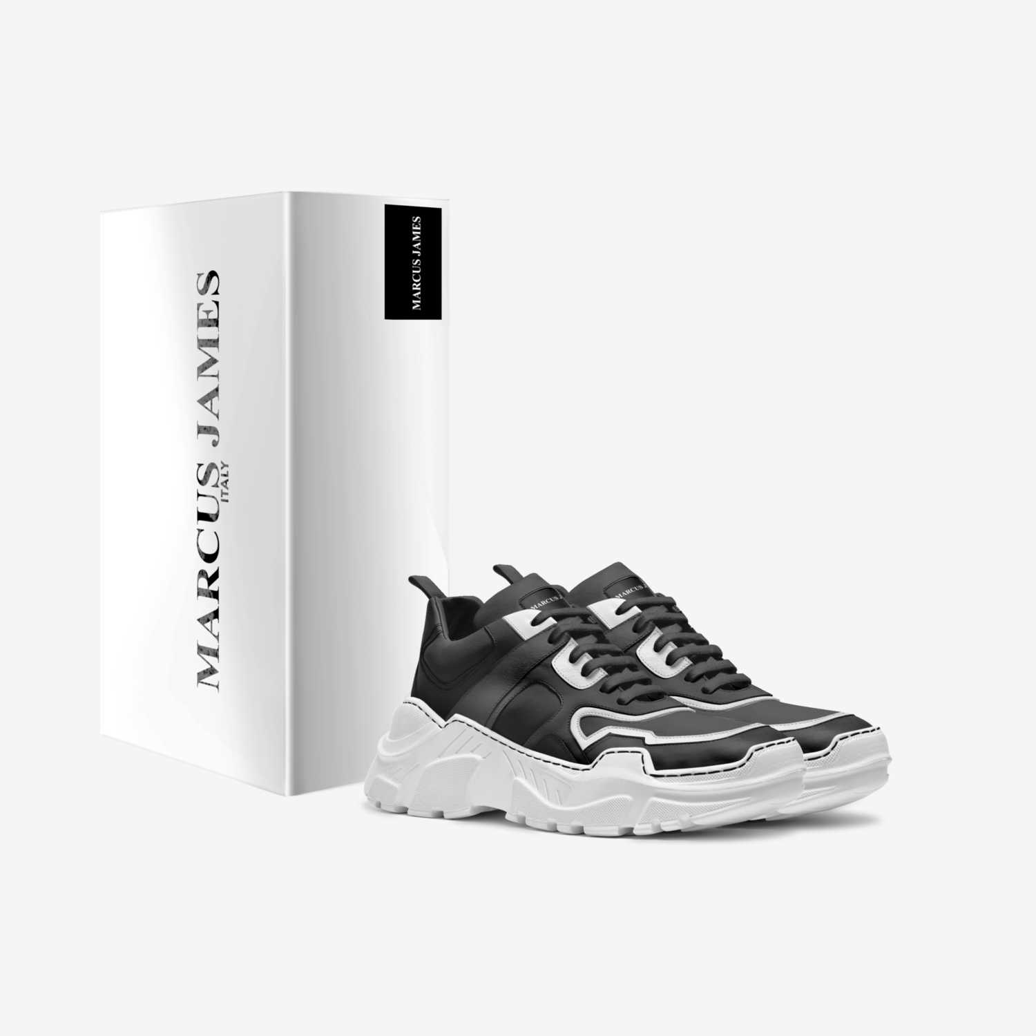 J Runner custom made in Italy shoes by Jesse James | Box view