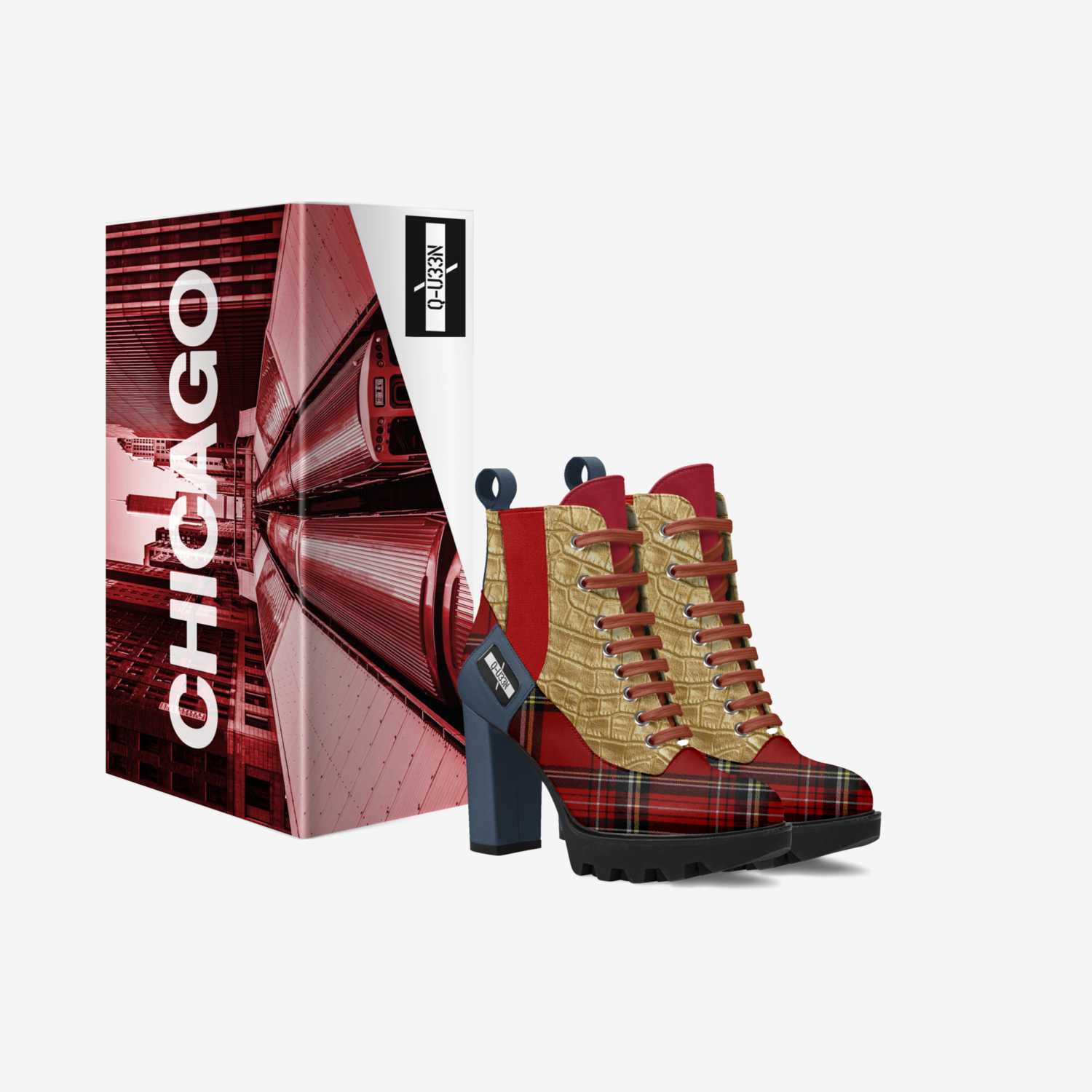 D-0M-1N-10N custom made in Italy shoes by Debtra Daniel | Box view