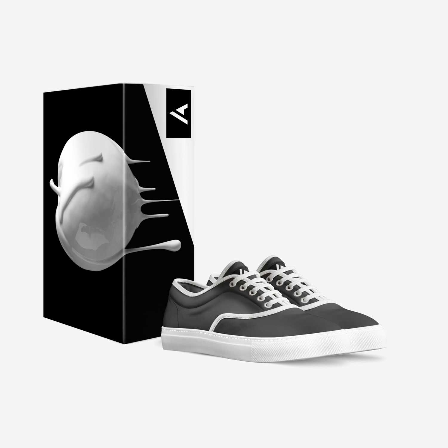 S-Tier | wh1te custom made in Italy shoes by Aaron Belyea | Box view