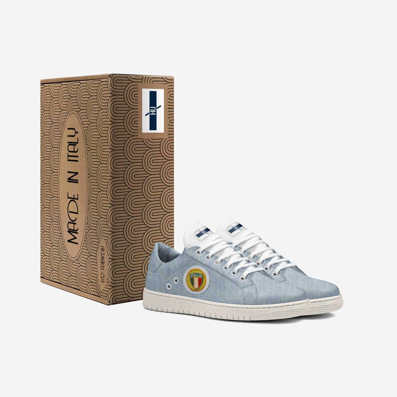 HHEEYU custom made in Italy shoes by Devaughn L Robinson | Box view