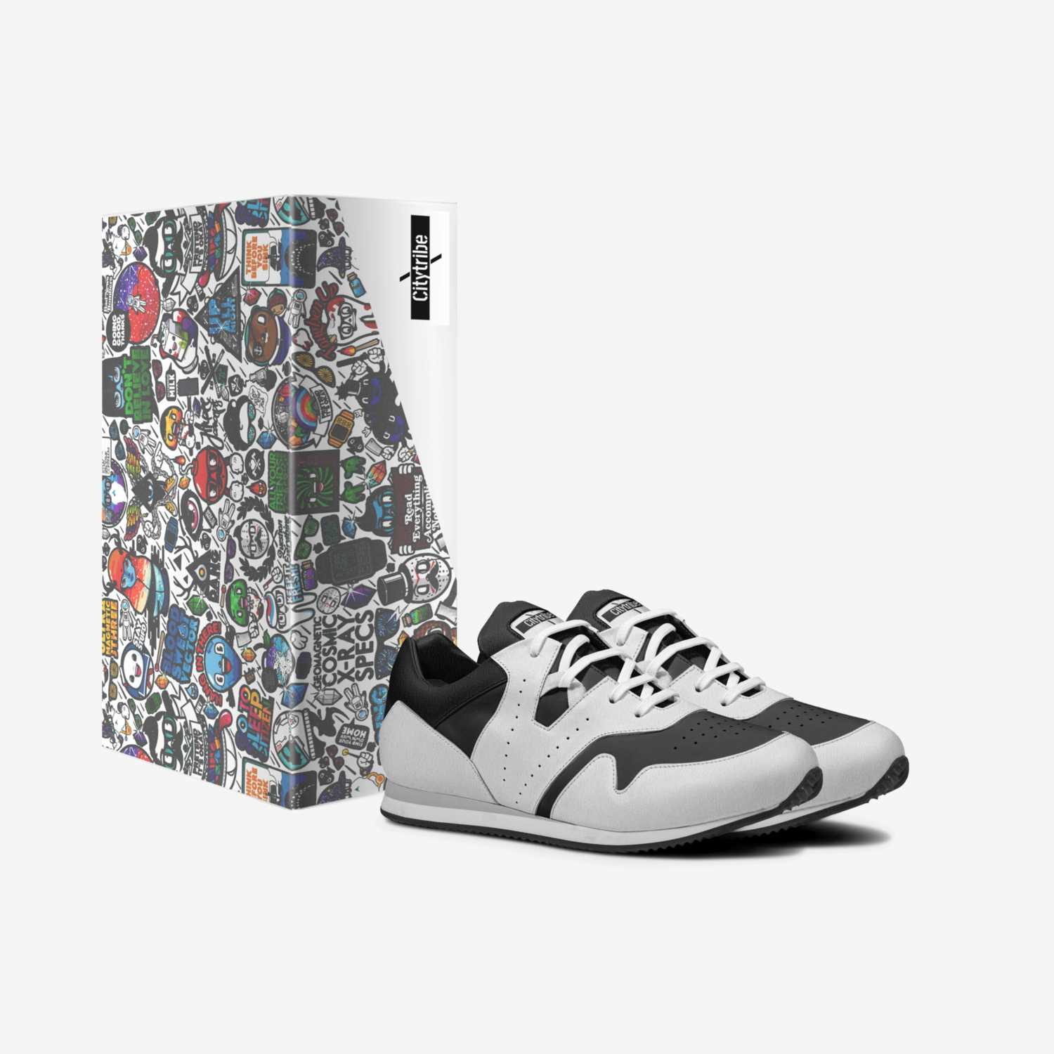 Citytribe custom made in Italy shoes by Mitch Allen | Box view