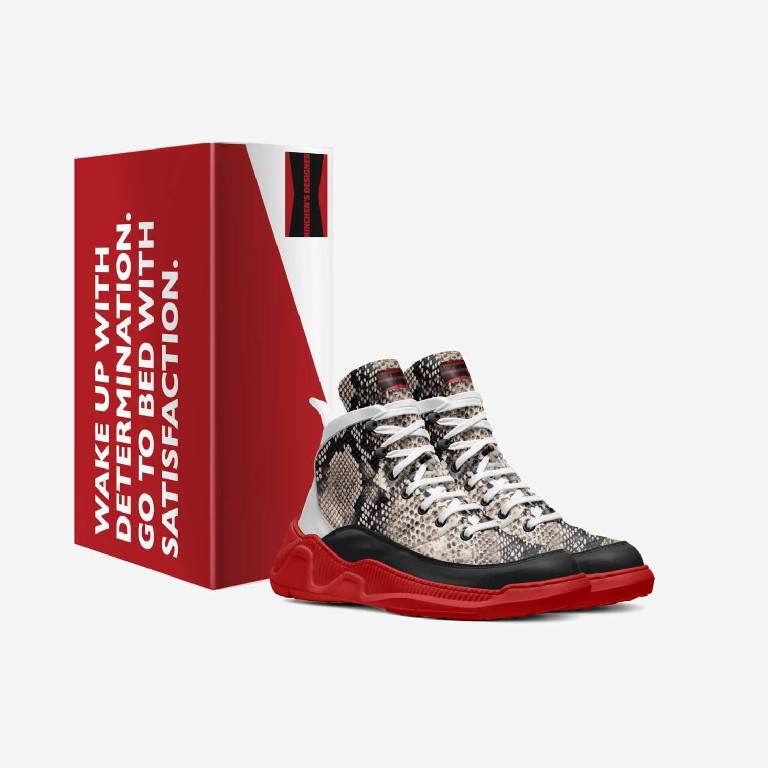 KINCHEN'S DESIGNER custom made in Italy shoes by Michael Kinchen | Box view
