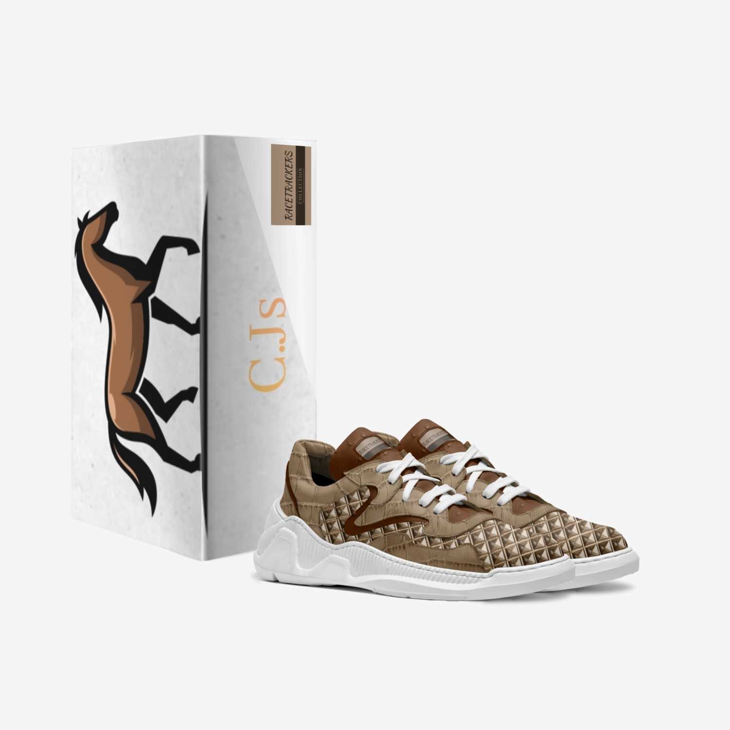 RACETRACKERS  custom made in Italy shoes by Corey Jordan | Box view
