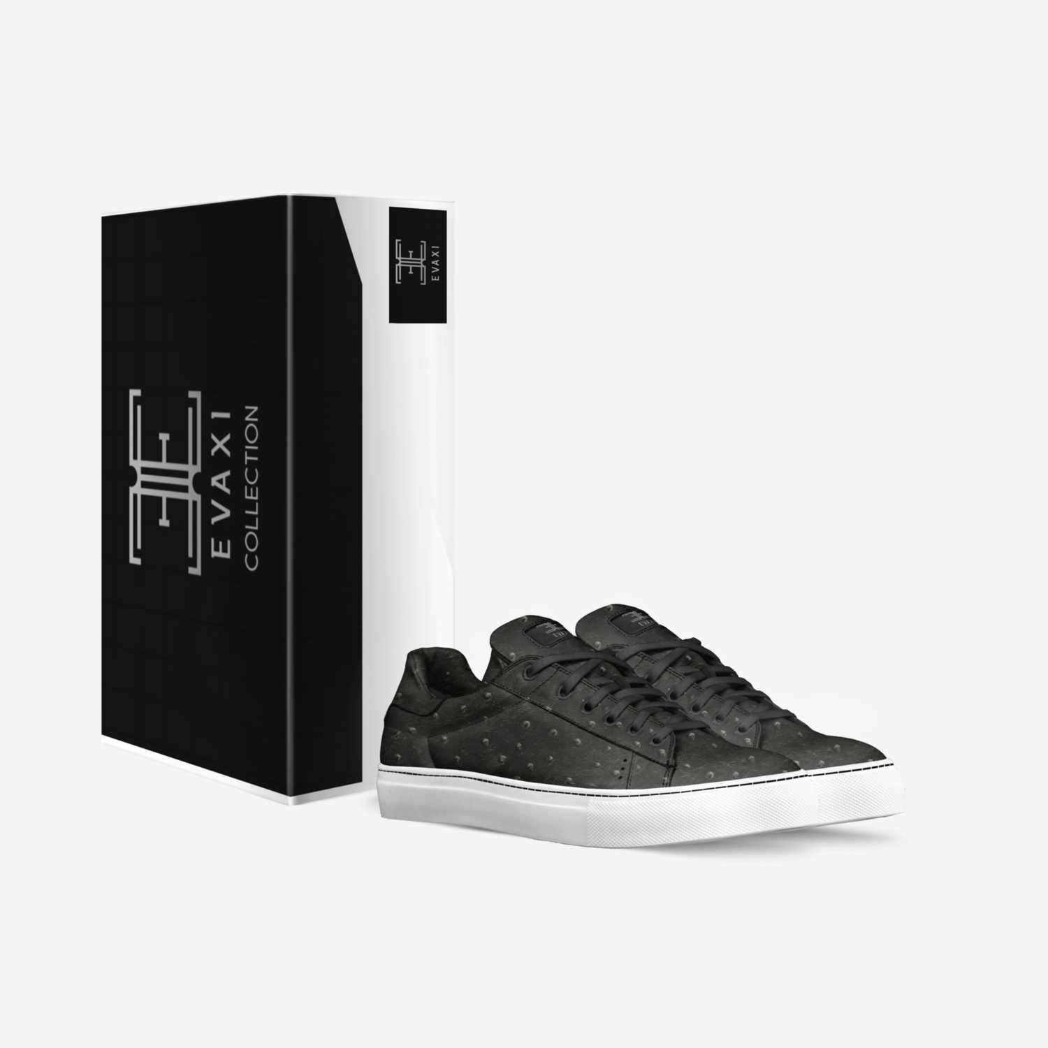 Evaxi custom made in Italy shoes by Diovany Etienne | Box view