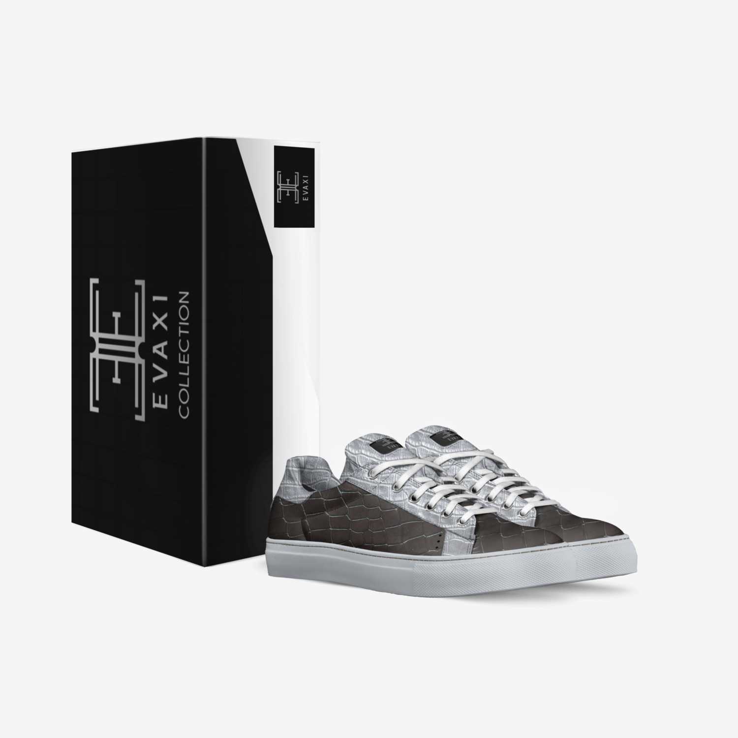 Evaxi custom made in Italy shoes by Diovany Etienne | Box view