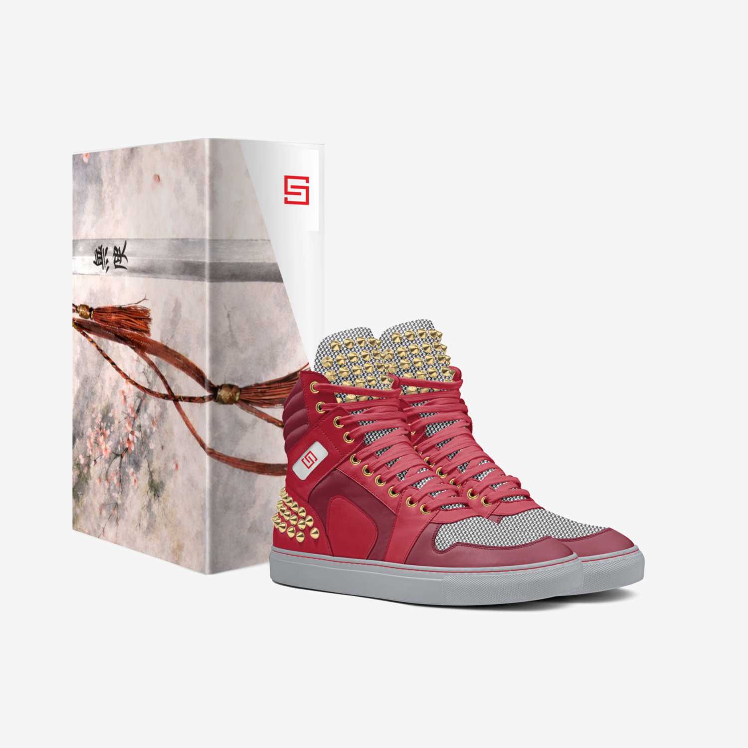 Kitana custom made in Italy shoes by Emmett Foster Jr | Box view