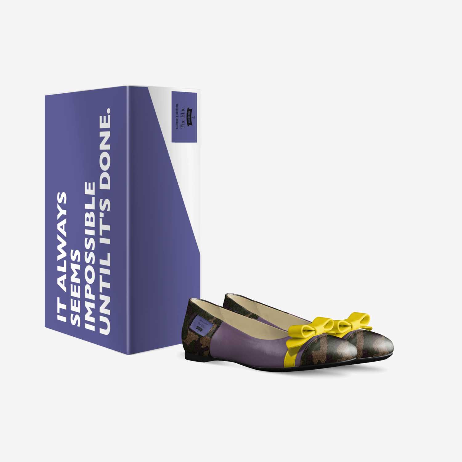 The Ellie  custom made in Italy shoes by Cynthia Ruth Bolender | Box view