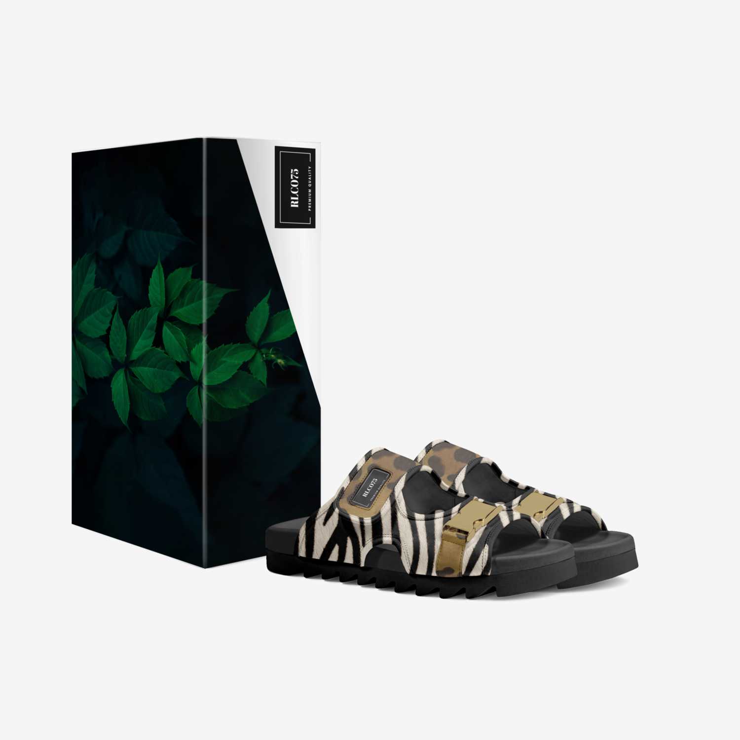 RLCO75 custom made in Italy shoes by Rashanda Lyons | Box view