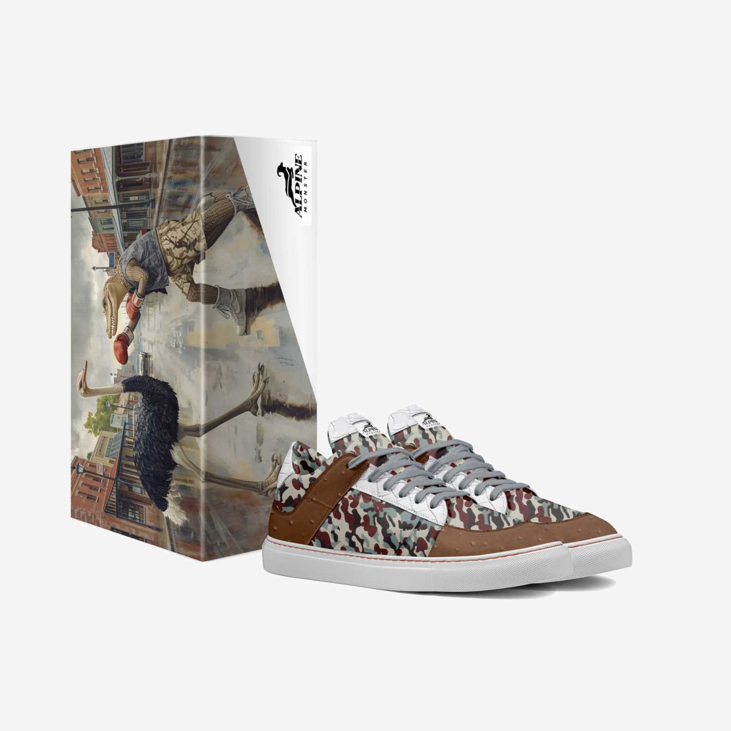 OG Kicks custom made in Italy shoes by Rollins Ashbury | Box view