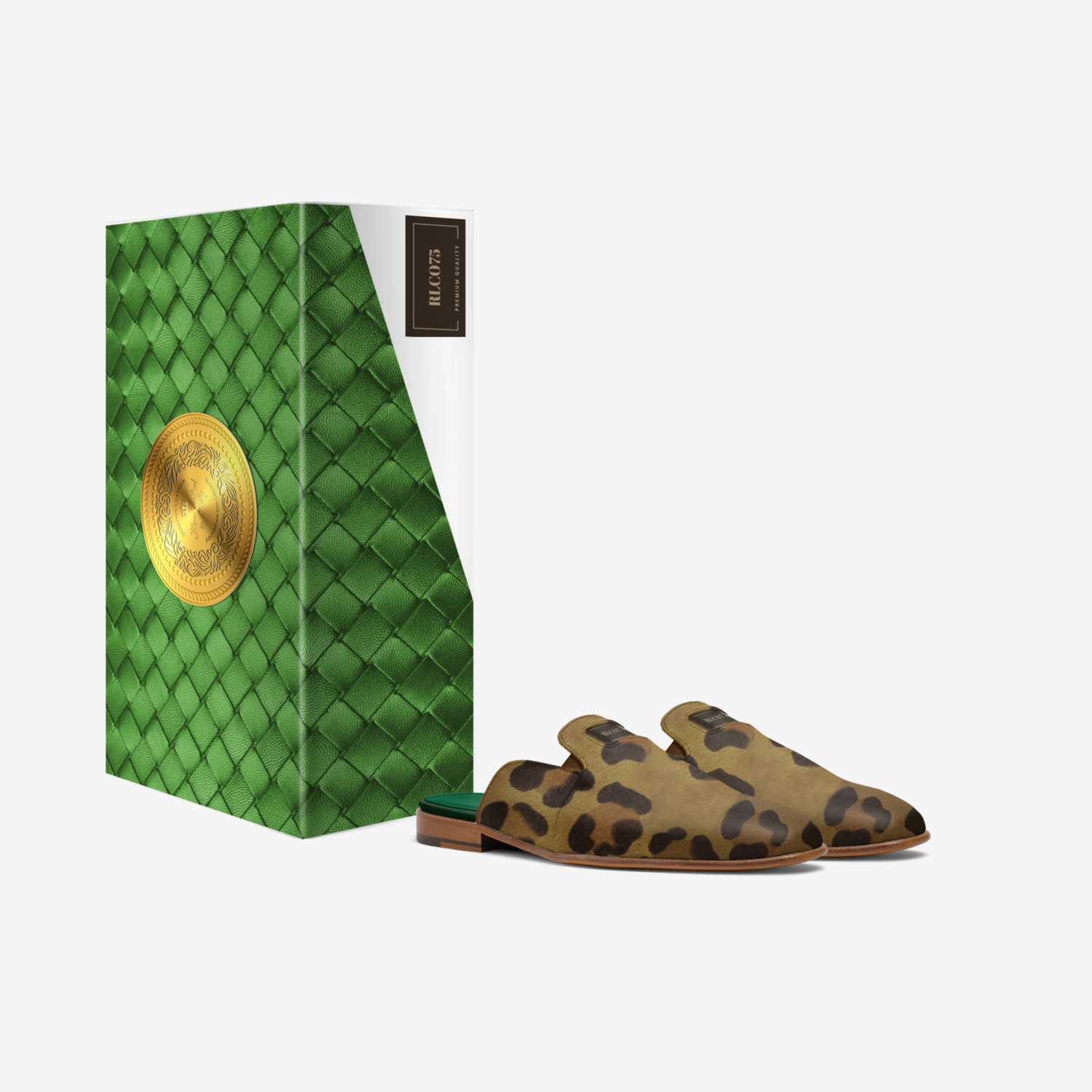 RLCO75 custom made in Italy shoes by Rashanda Lyons | Box view