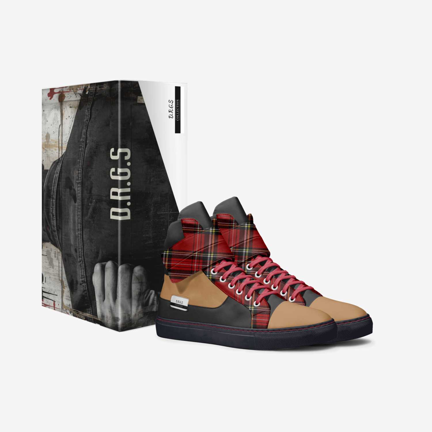 D.R.G.S custom made in Italy shoes by Ladon Coggins | Box view