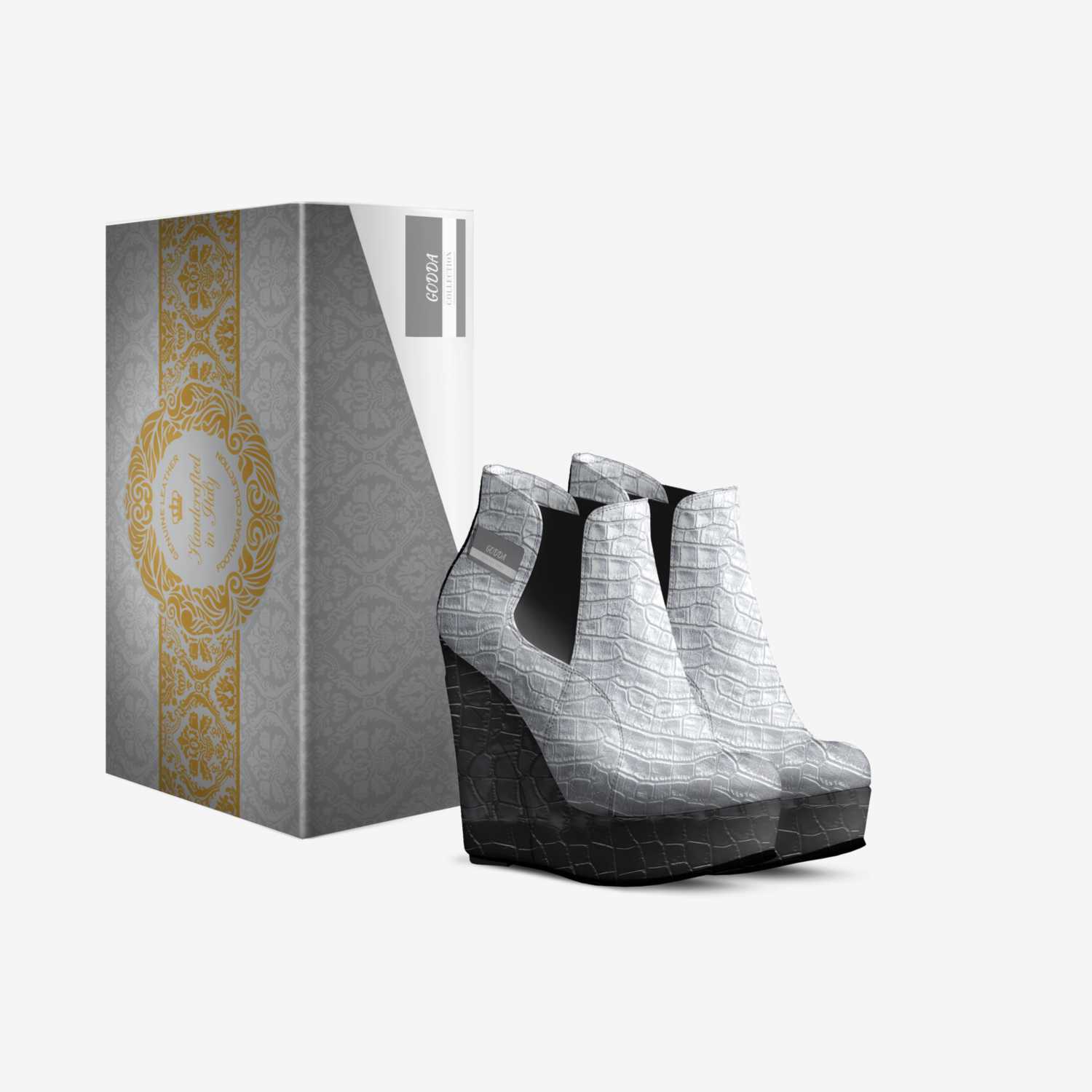 GODDA  custom made in Italy shoes by Sabrina Nesmith | Box view