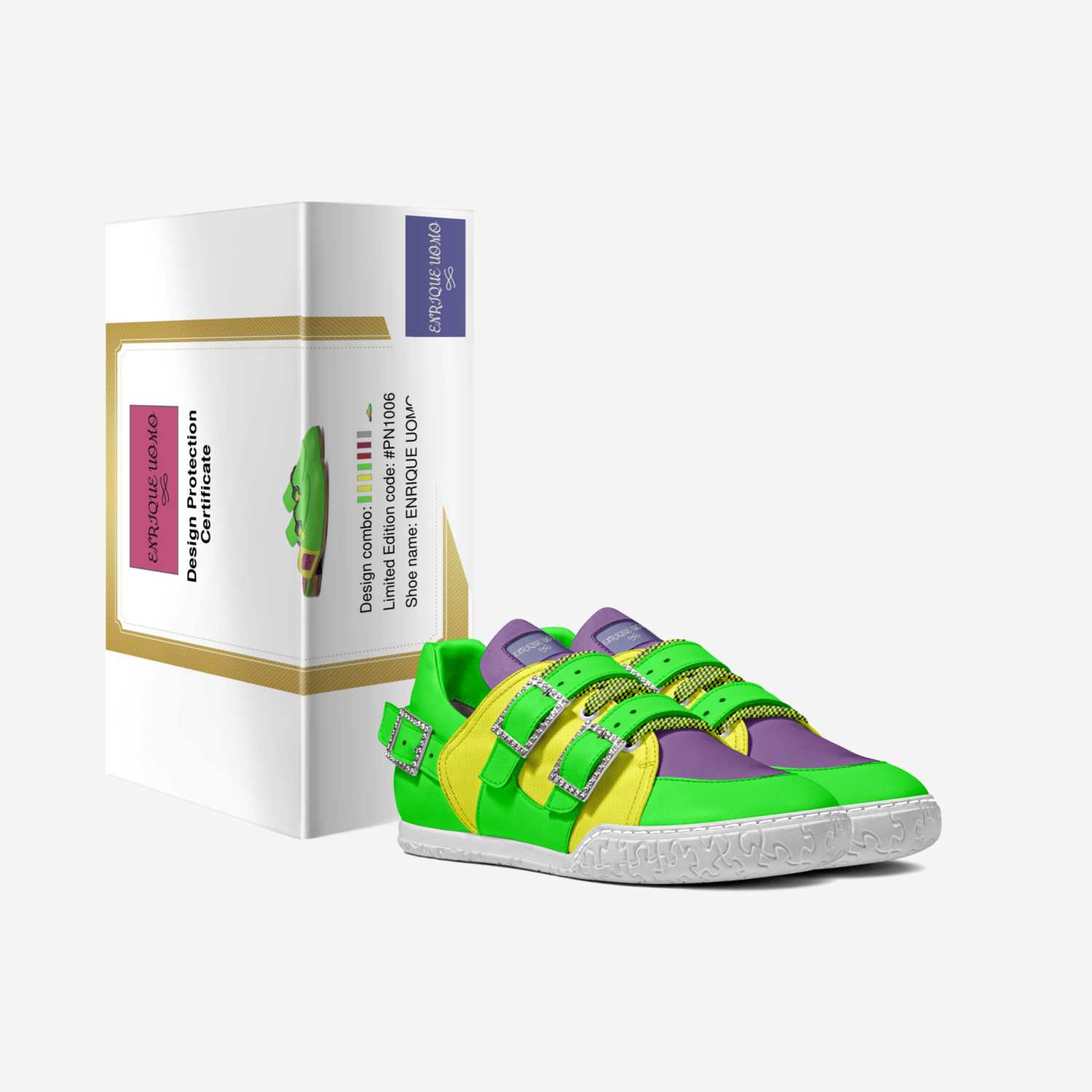 ENRIQUE UOMO custom made in Italy shoes by Enrique Constante | Box view