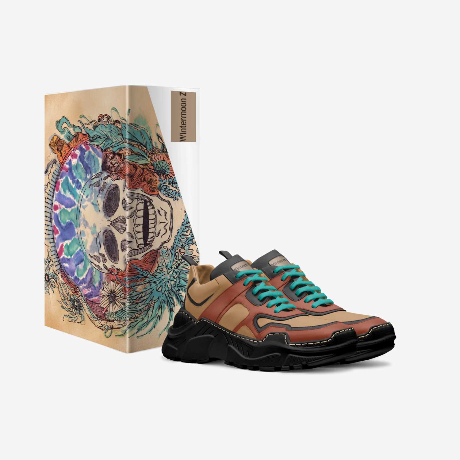 Wintermoon Z custom made in Italy shoes by Sean Fortner | Box view
