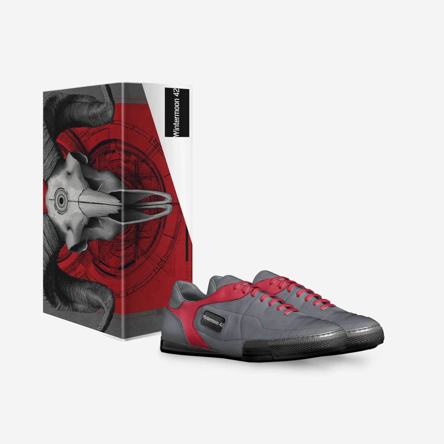 Wintermoon 42 custom made in Italy shoes by Sean Fortner | Box view