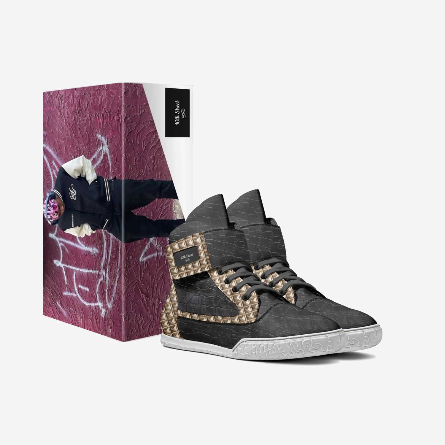 10th Street custom made in Italy shoes by Debra Clark | Box view