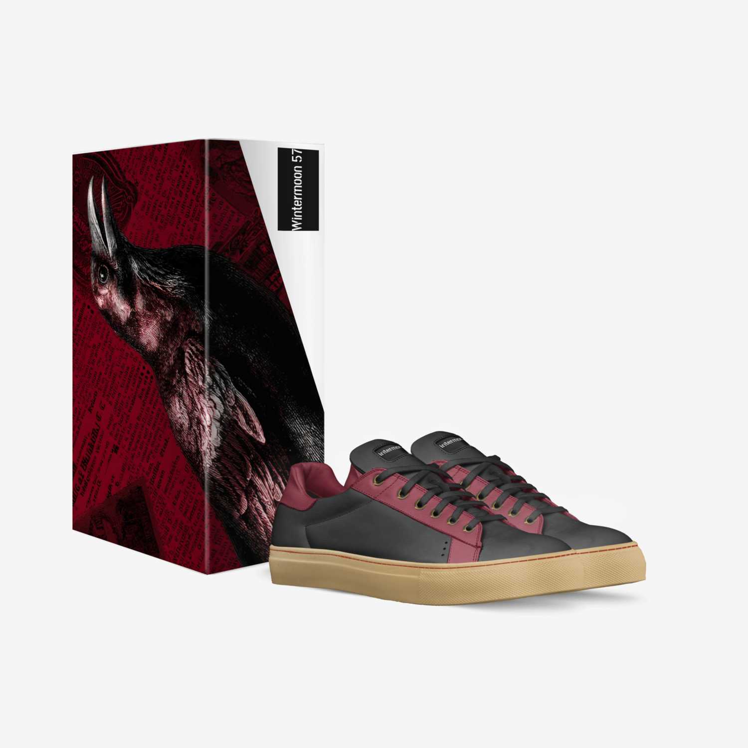 Wintermoon 57 custom made in Italy shoes by Sean Fortner | Box view