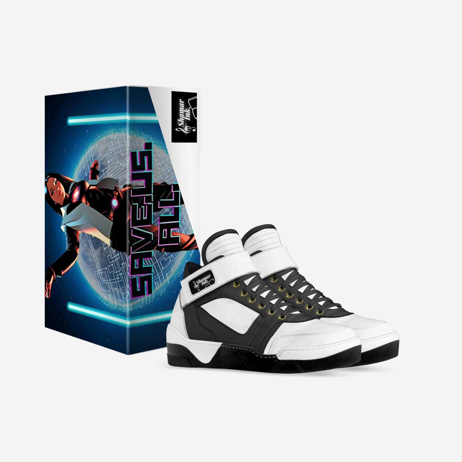 Shamar Ink.  custom made in Italy shoes by Brii Alexandria | Box view
