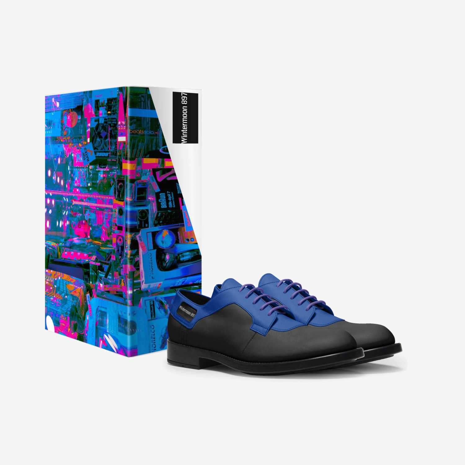 Wintermoon 897 custom made in Italy shoes by Sean Fortner | Box view