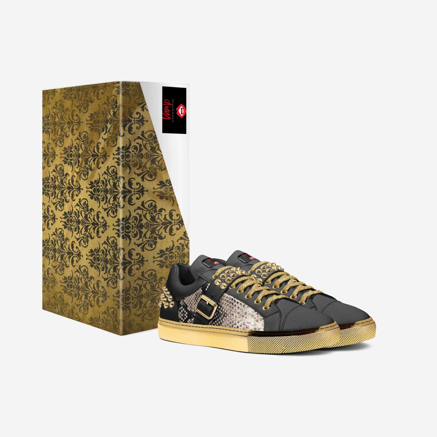 Sir Vampz custom made in Italy shoes by Jay Alexander | Box view