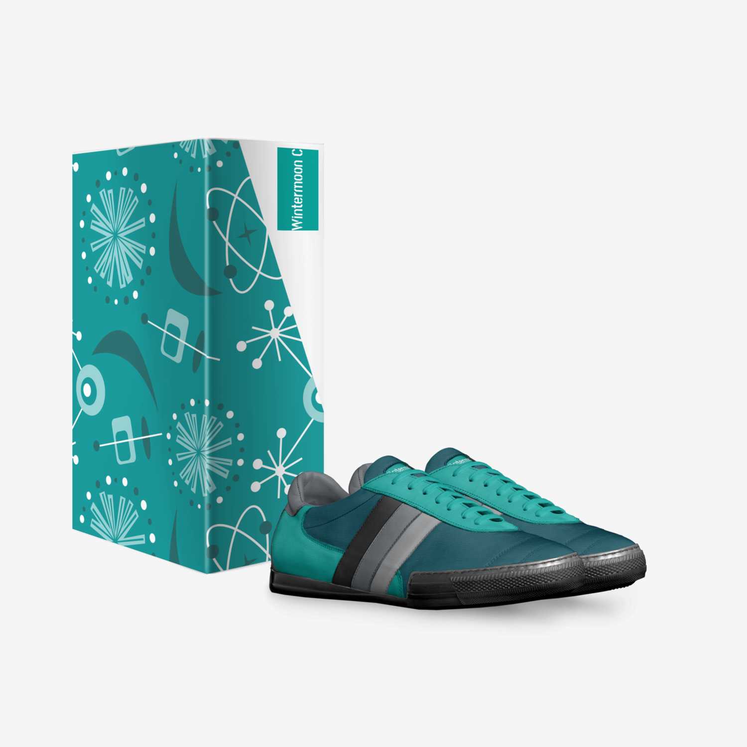Wintermoon C custom made in Italy shoes by Sean Fortner | Box view