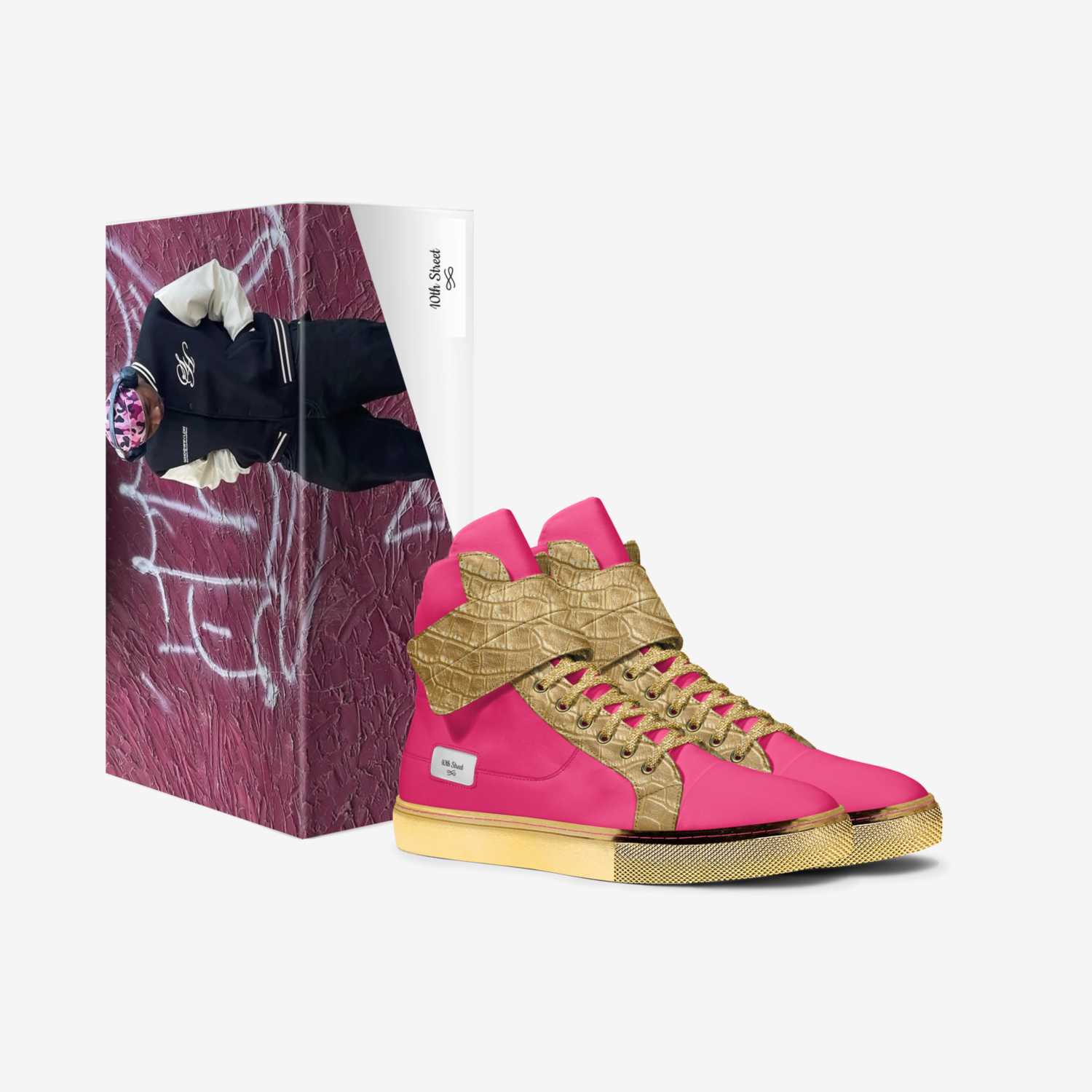 10th Street  custom made in Italy shoes by Debra Clark | Box view