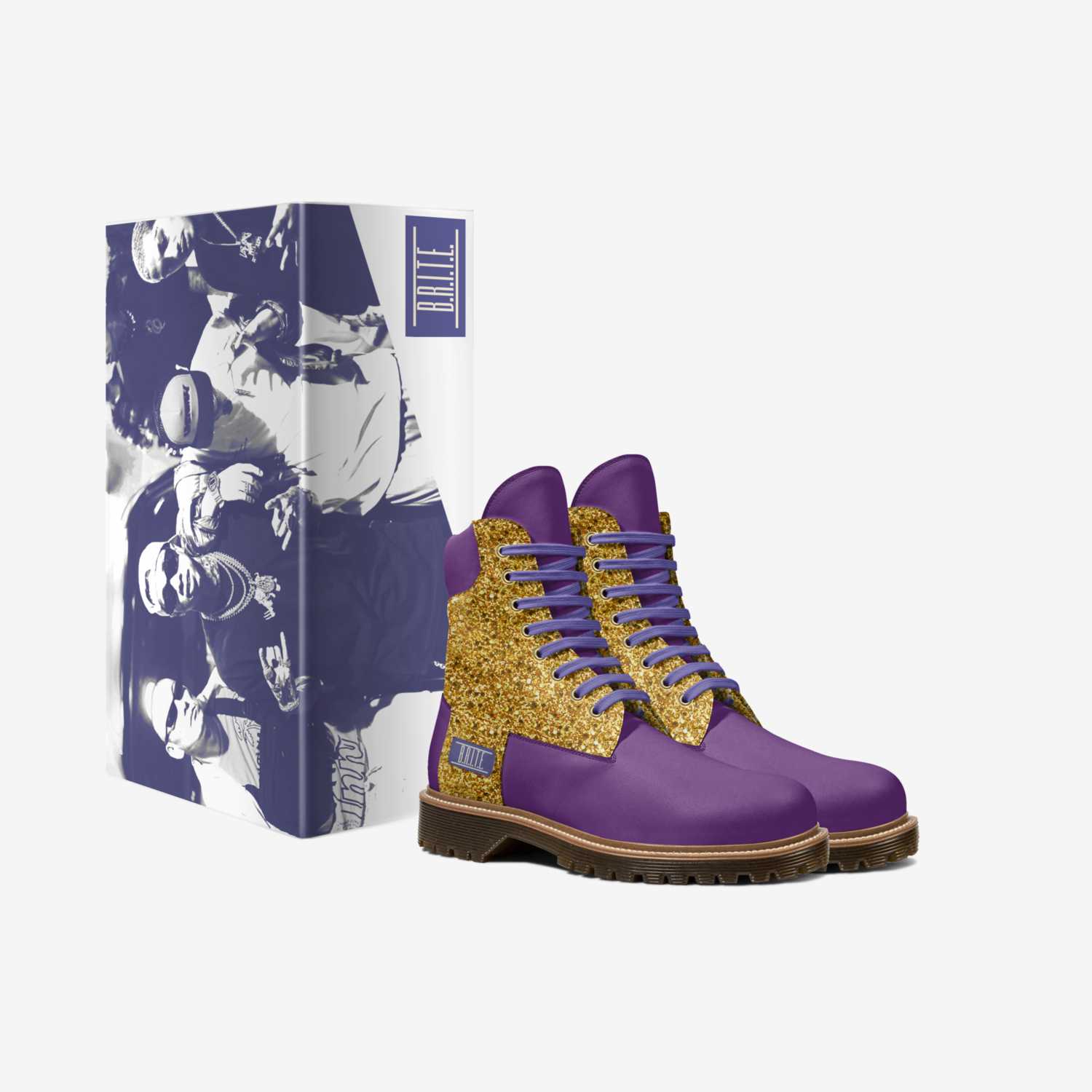B.R.I.T.E. custom made in Italy shoes by Legion The Louisville Legend | Box view