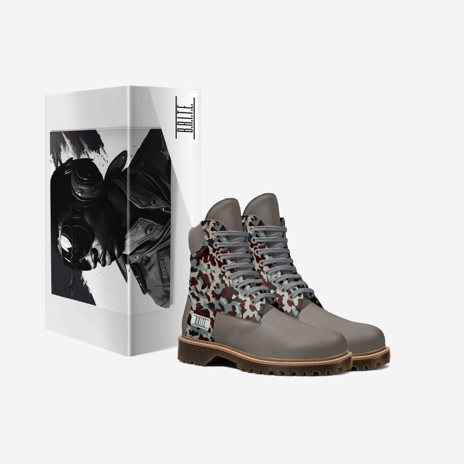 B.R.I.T.E. custom made in Italy shoes by Legion The Louisville Legend | Box view