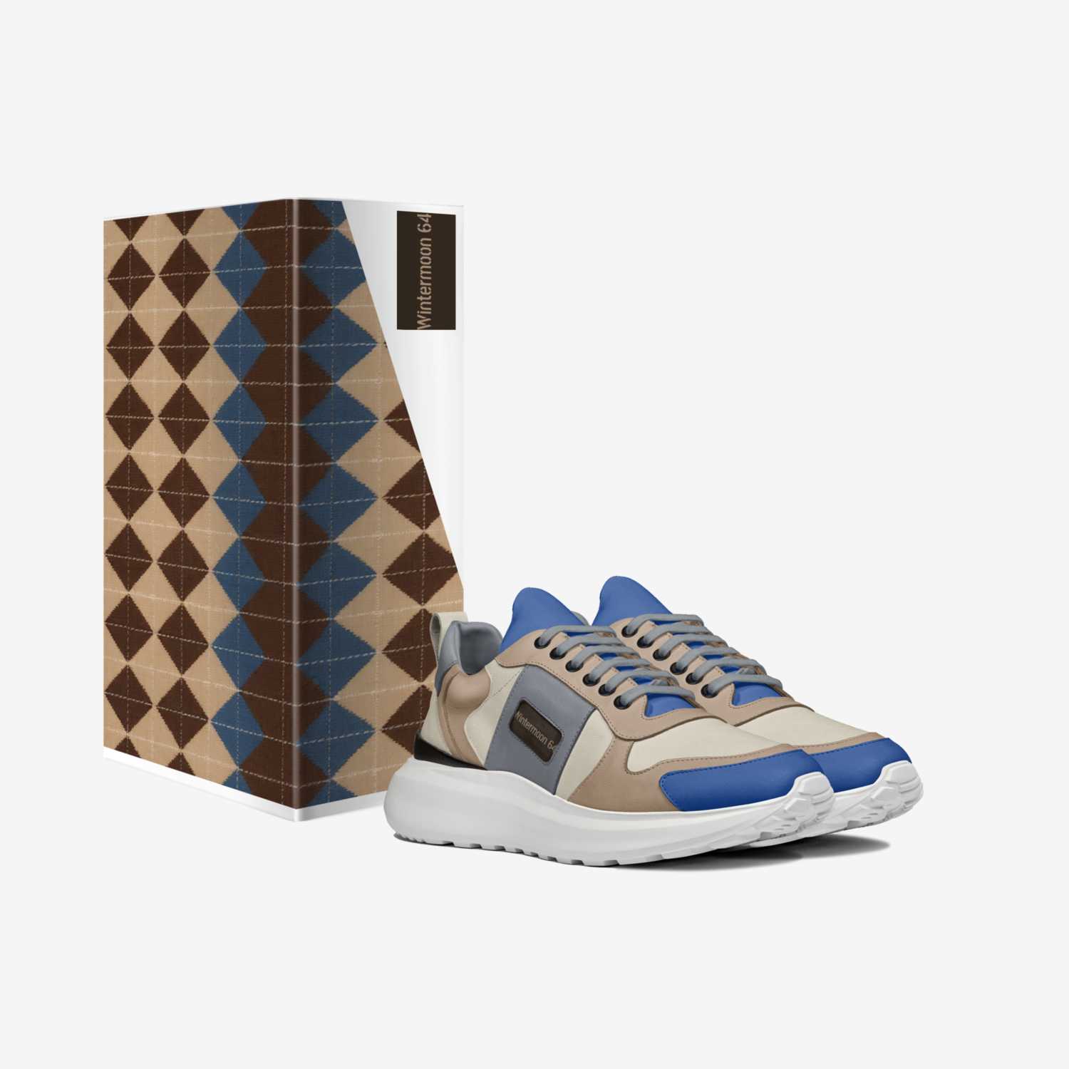 Wintermoon 64 custom made in Italy shoes by Sean Fortner | Box view
