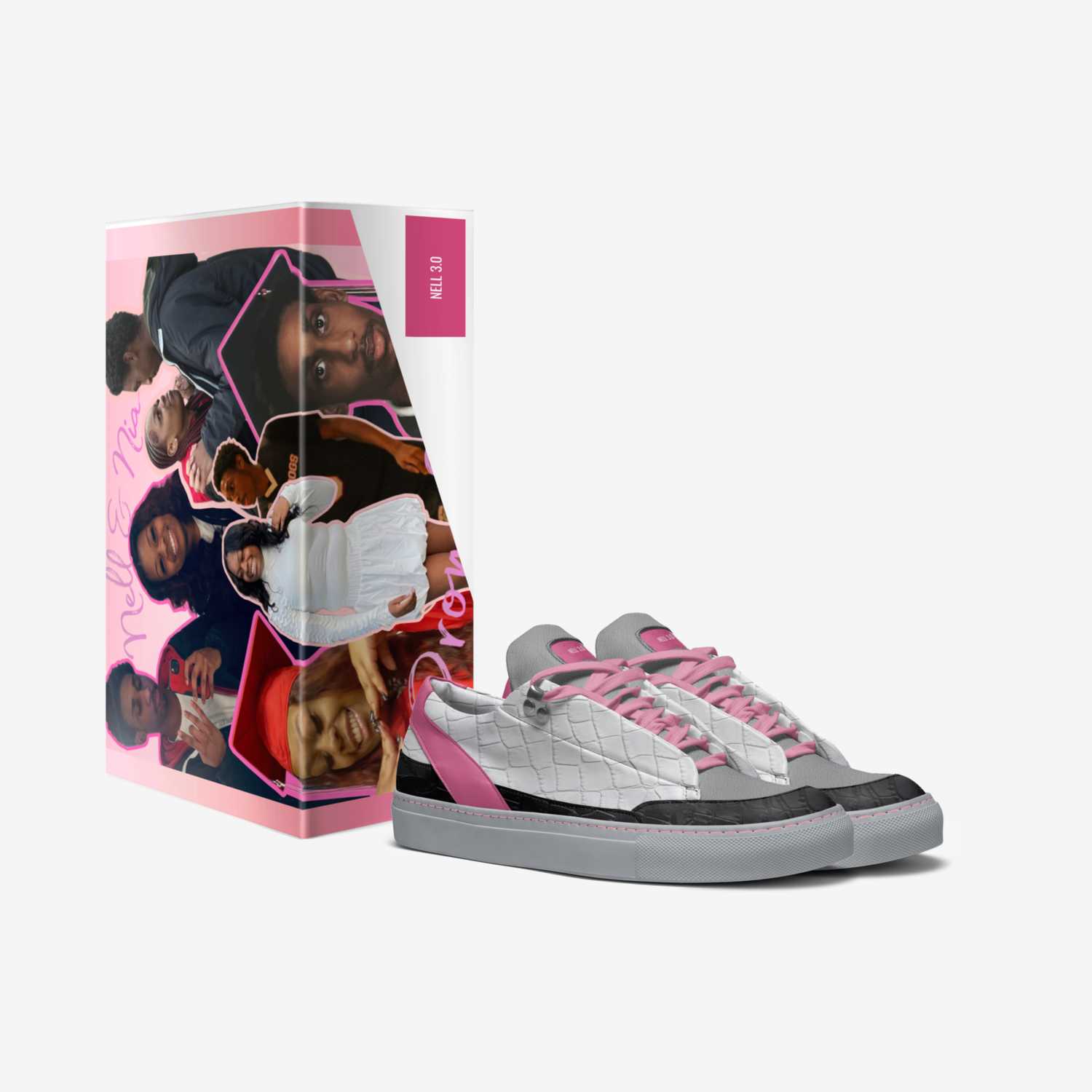 Nell 3.0 custom made in Italy shoes by Kayla Jaxsyn | Box view
