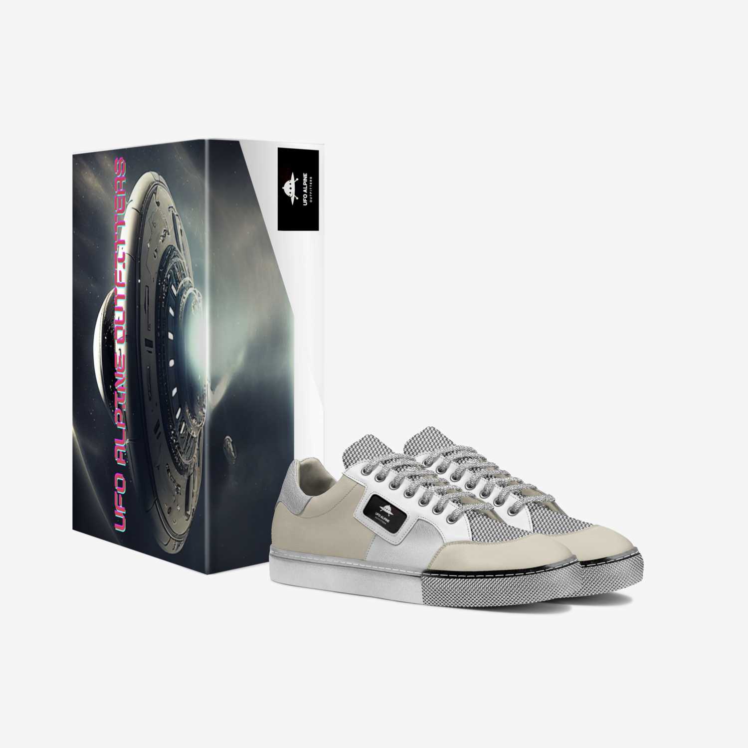 UFO Alpine Mercury custom made in Italy shoes by Riggs Sunstar | Box view