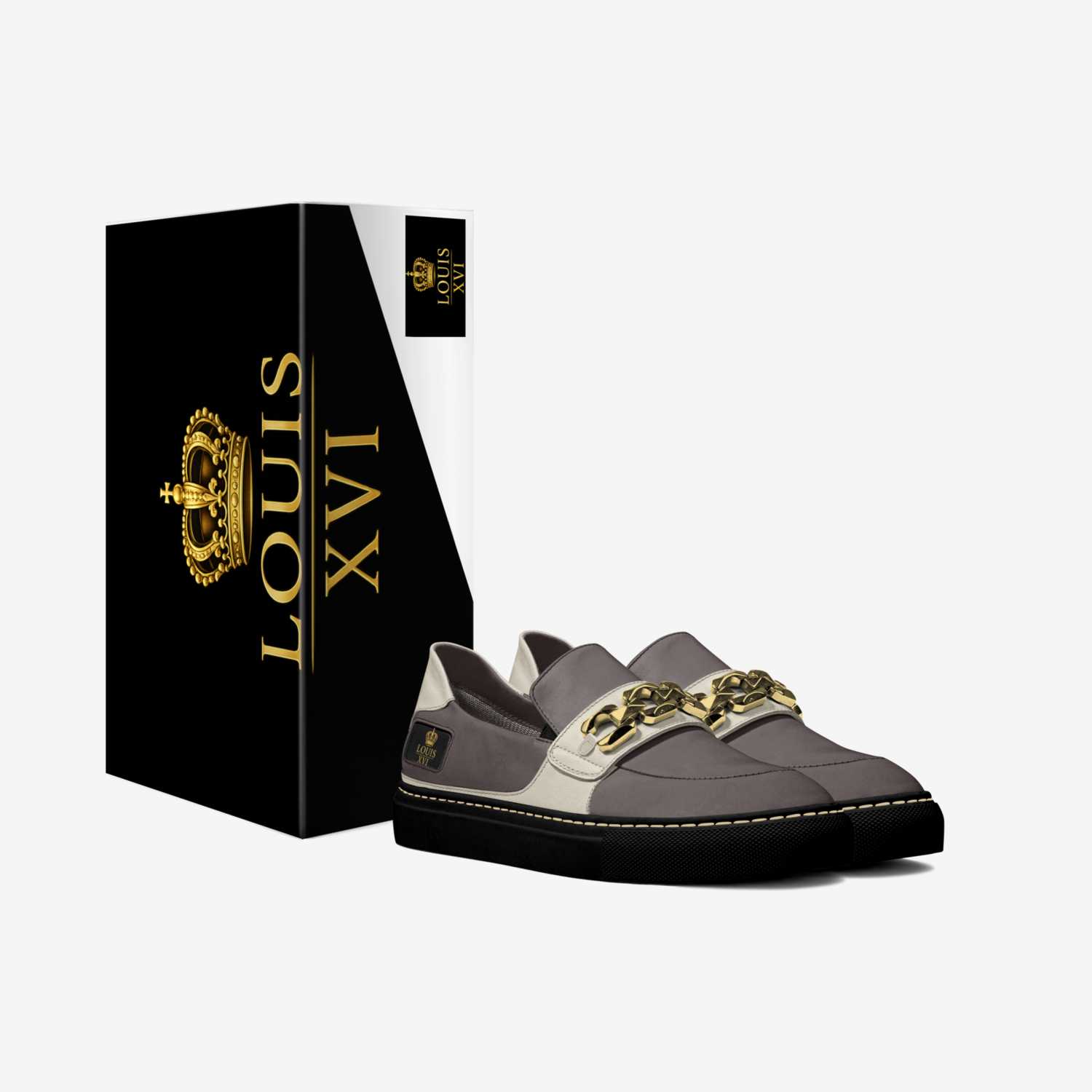 Louis XVI custom made in Italy shoes by Aboutir Apparel | Box view