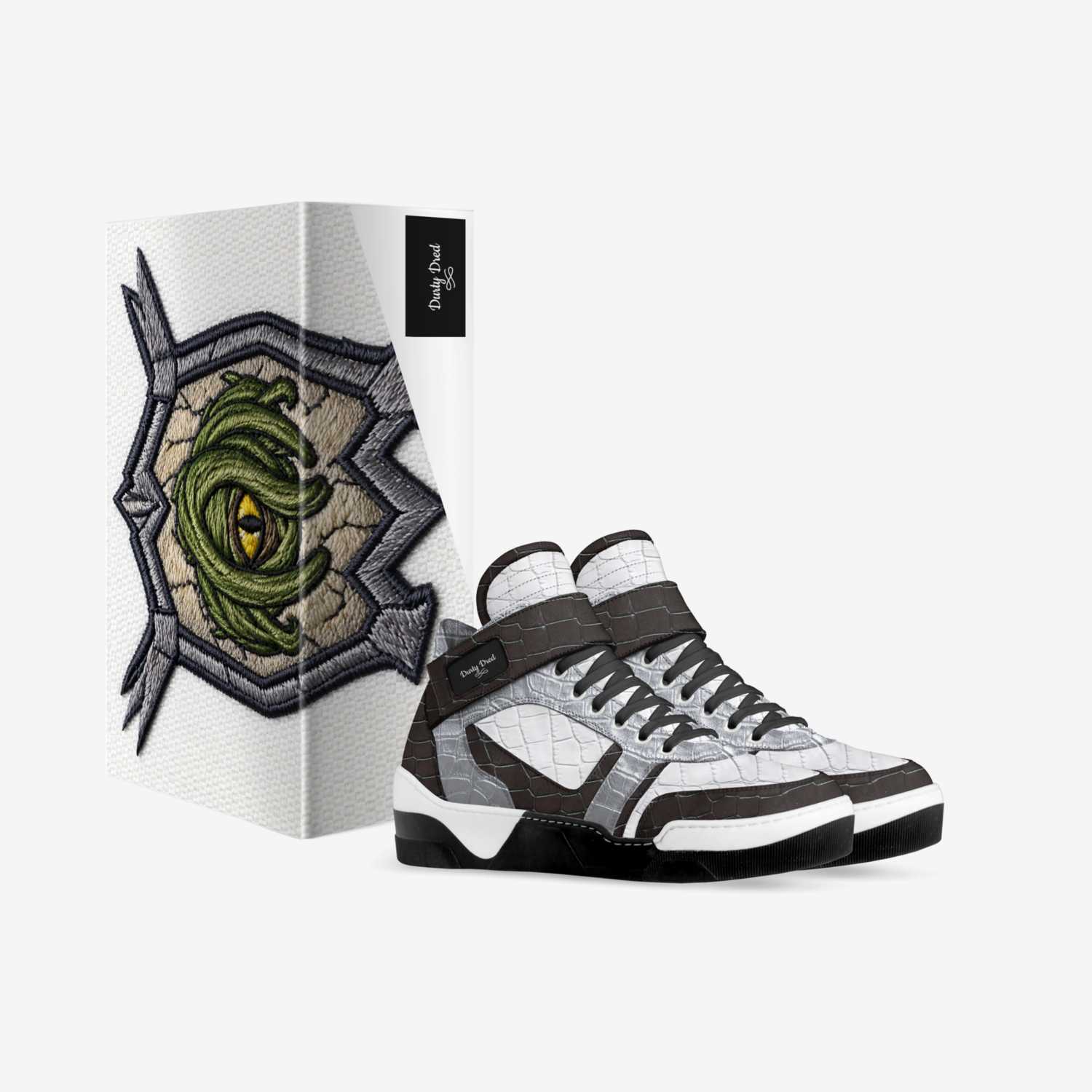 Durty Dred custom made in Italy shoes by Derrick Crowder | Box view