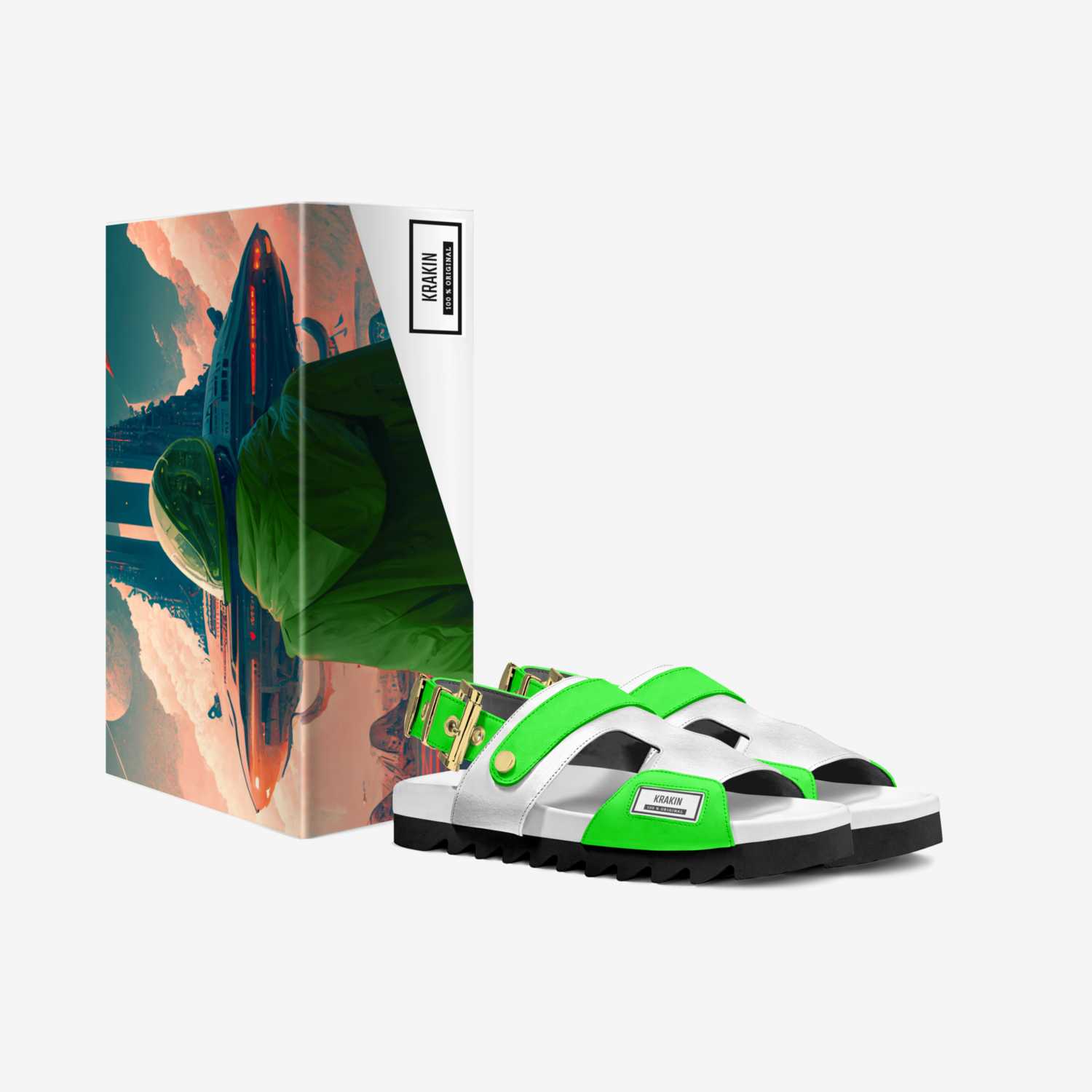 KRAKIN custom made in Italy shoes by Jennie L. Katakis | Box view