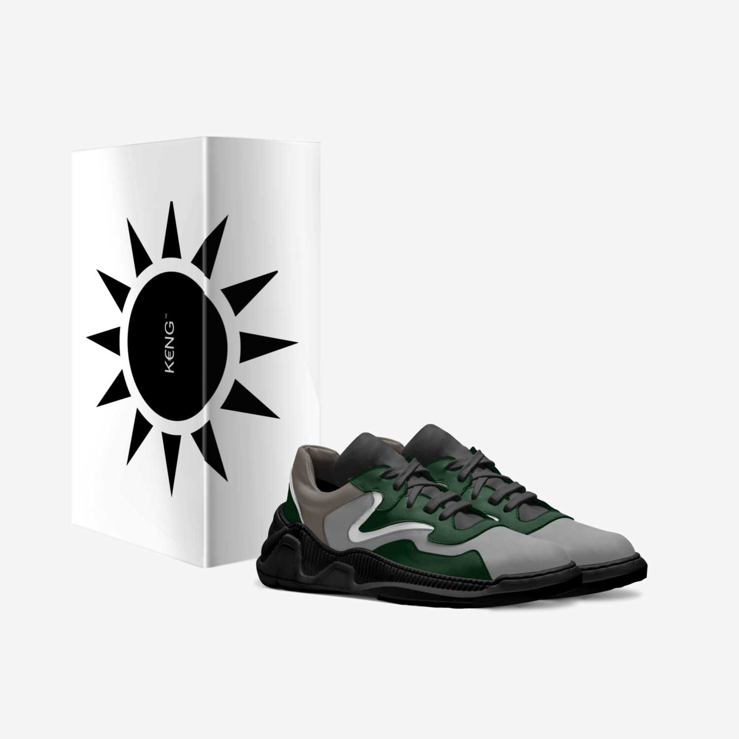 KeNg Wear custom made in Italy shoes by Anthony Trice | Box view