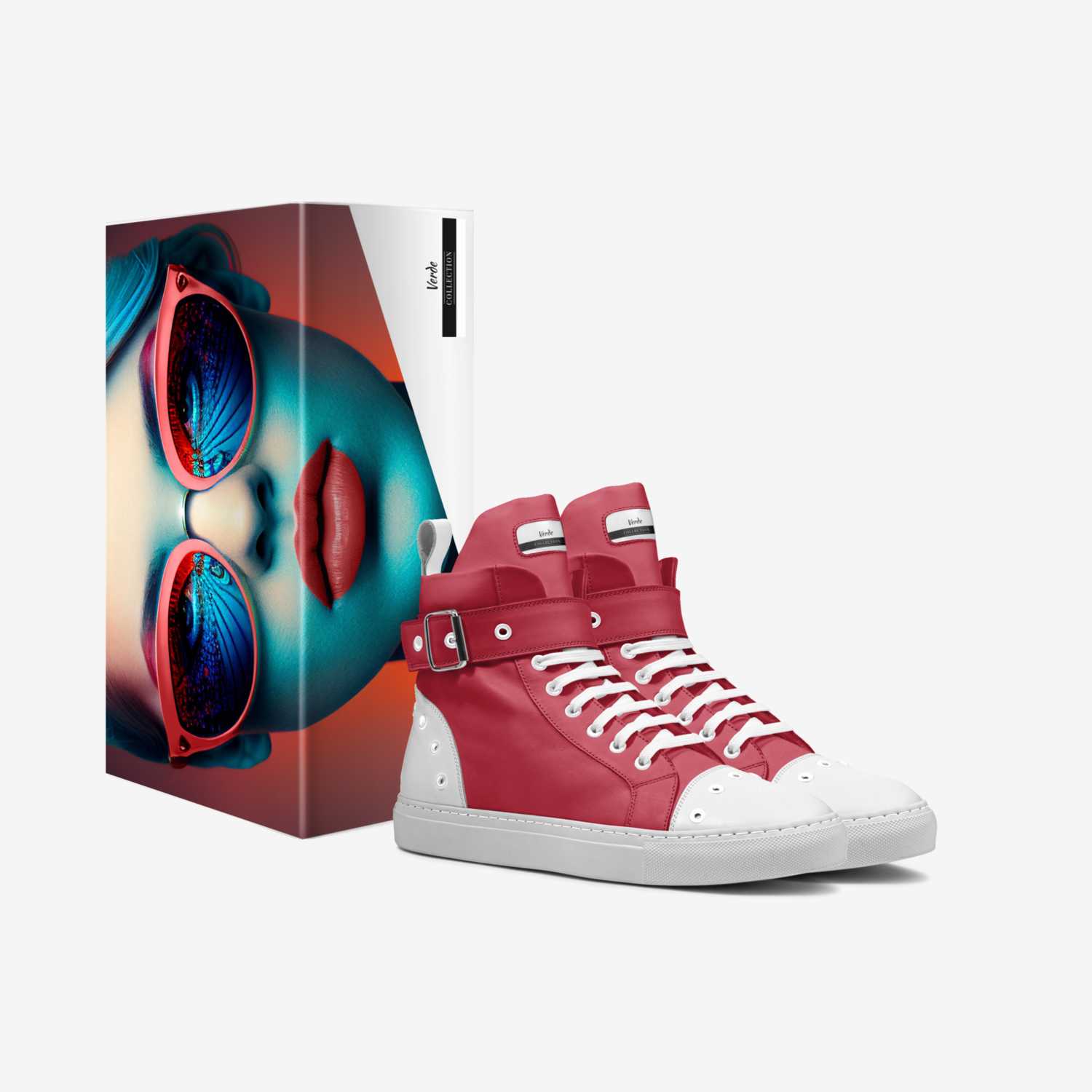 Verde custom made in Italy shoes by Jesse D Green | Box view