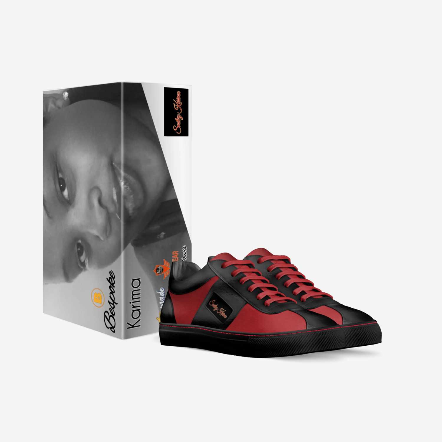 Smiley Karima  custom made in Italy shoes by Wallace Davis | Box view
