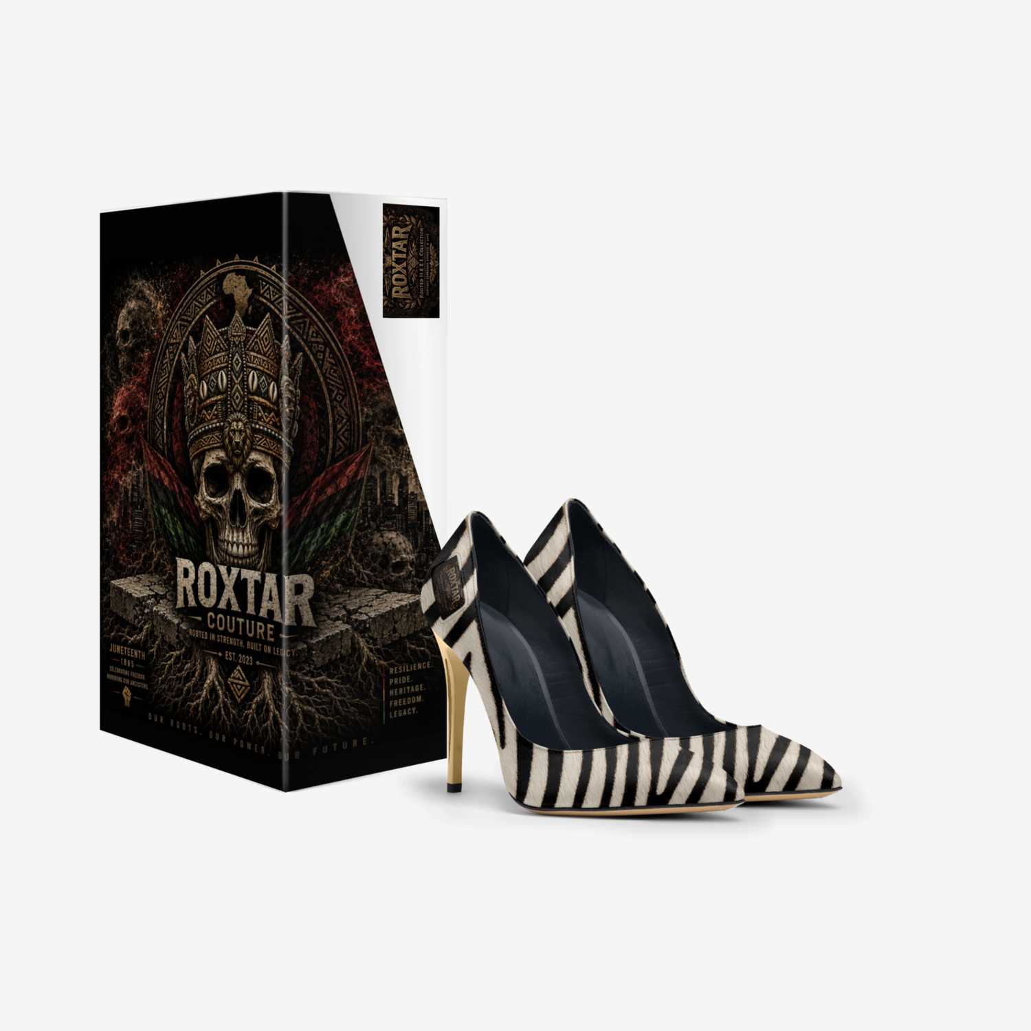 RHC Rooted H.E.E.L custom made in Italy shoes by Glass Felix | Box view