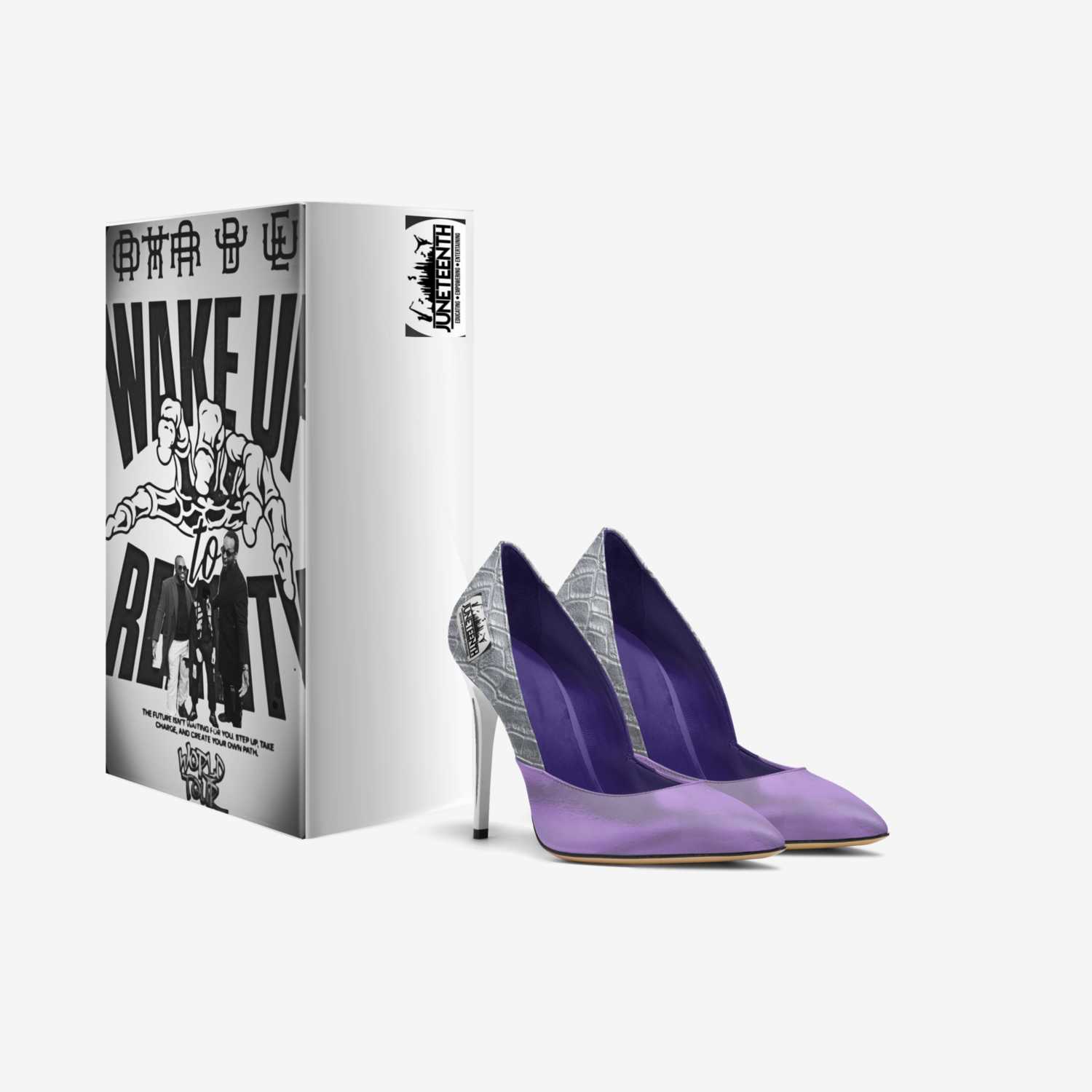 VIBRANIUM  custom made in Italy shoes by Glass Felix | Box view