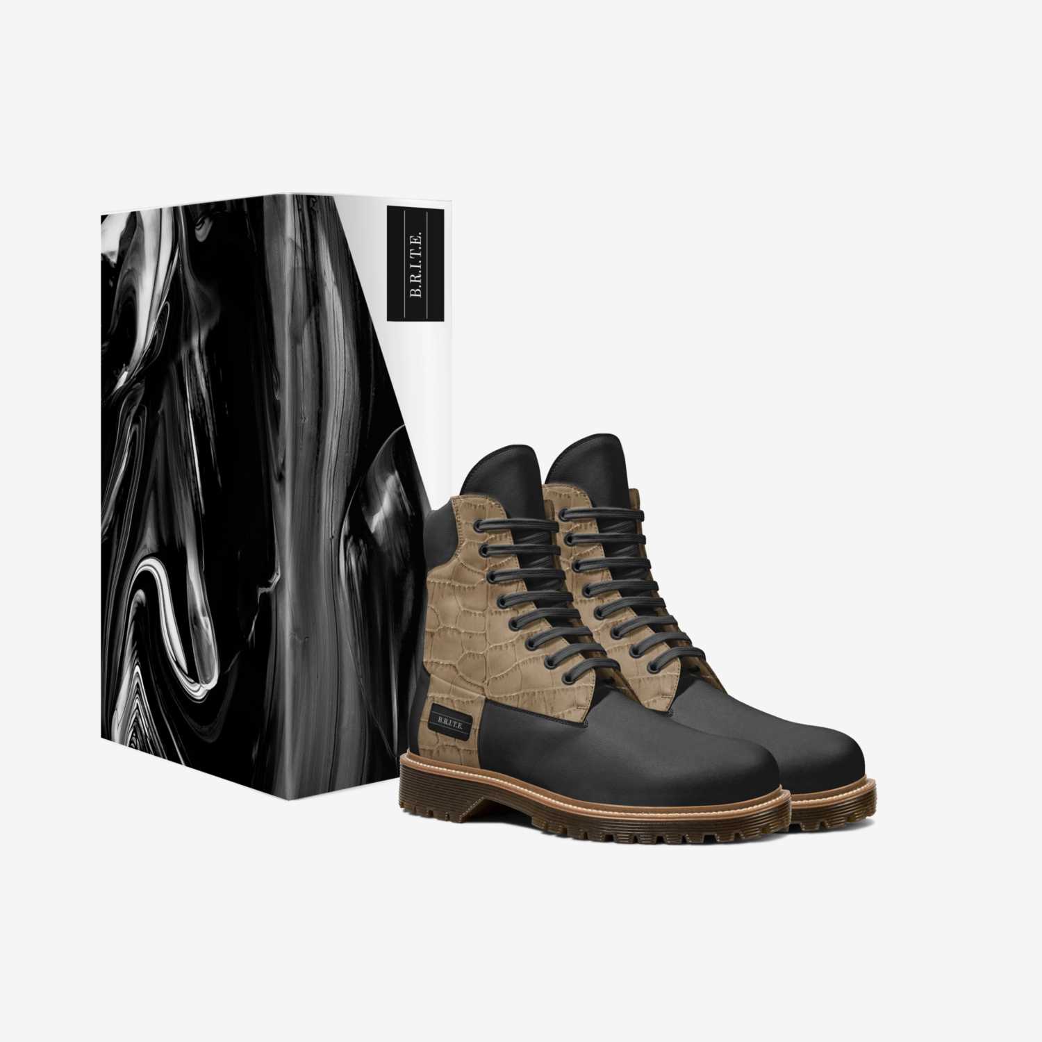 B.R.I.T.E. custom made in Italy shoes by Legion The Louisville Legend | Box view