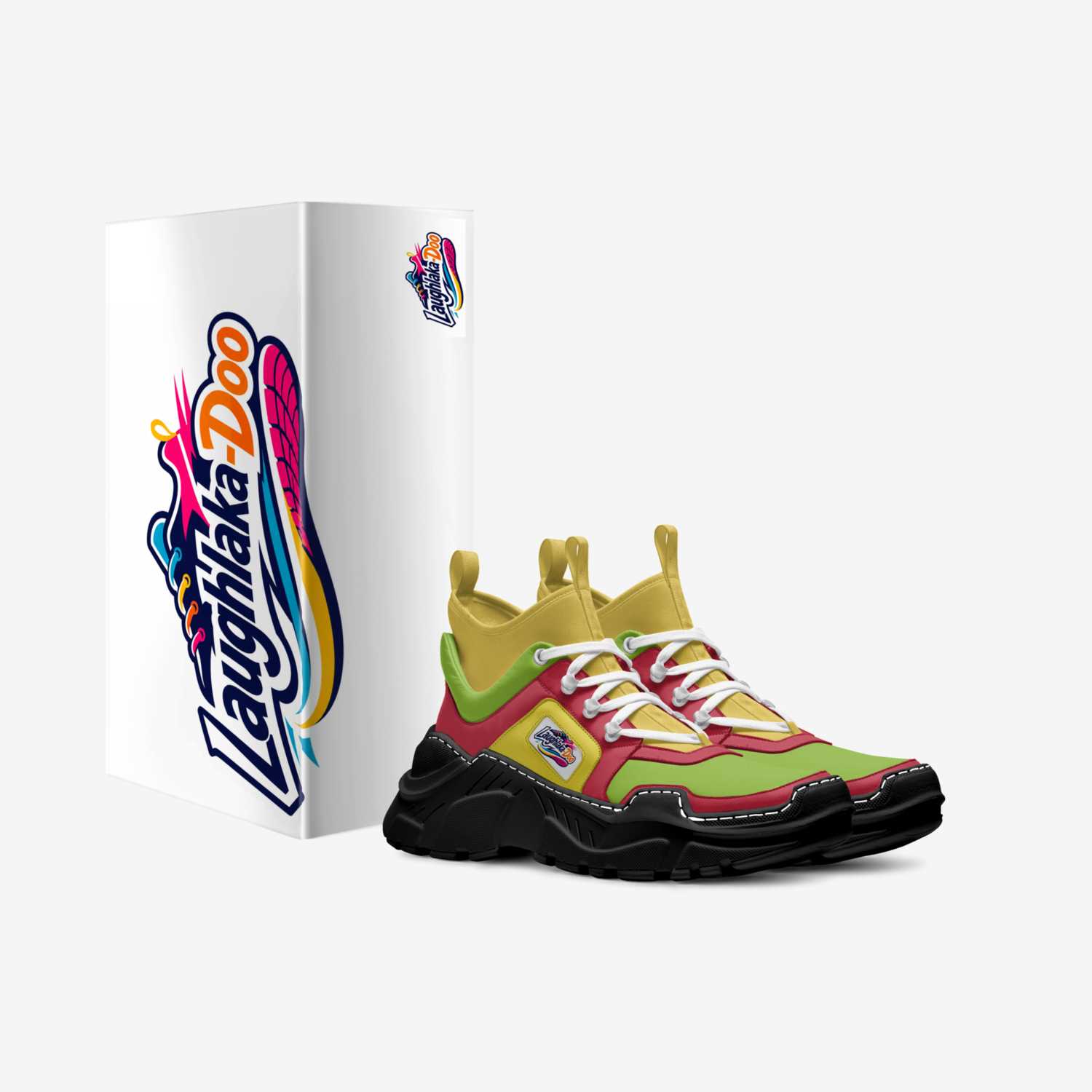 laughlaka-Doo  custom made in Italy shoes by Idi Banamungu | Box view
