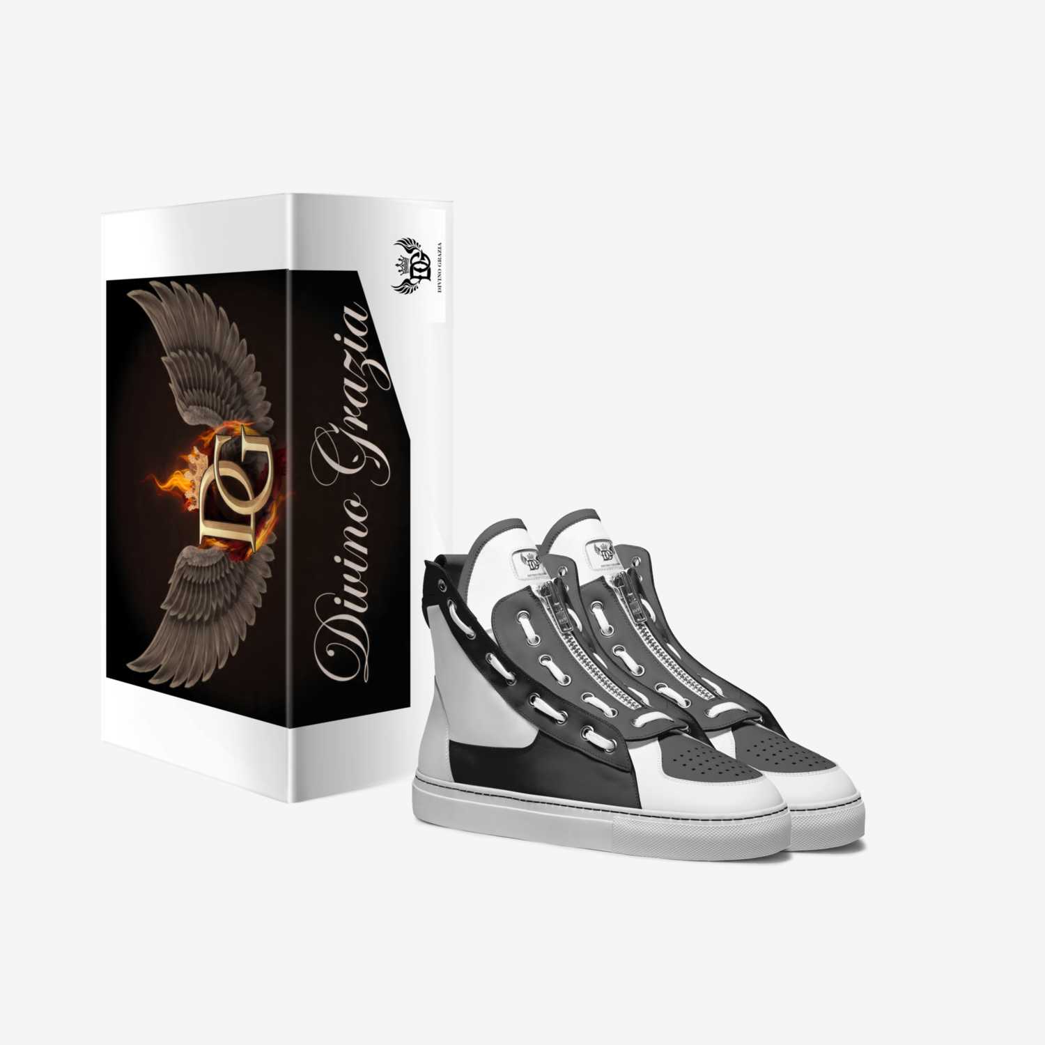 Divino Grazia custom made in Italy shoes by Ja’sean Reed | Box view