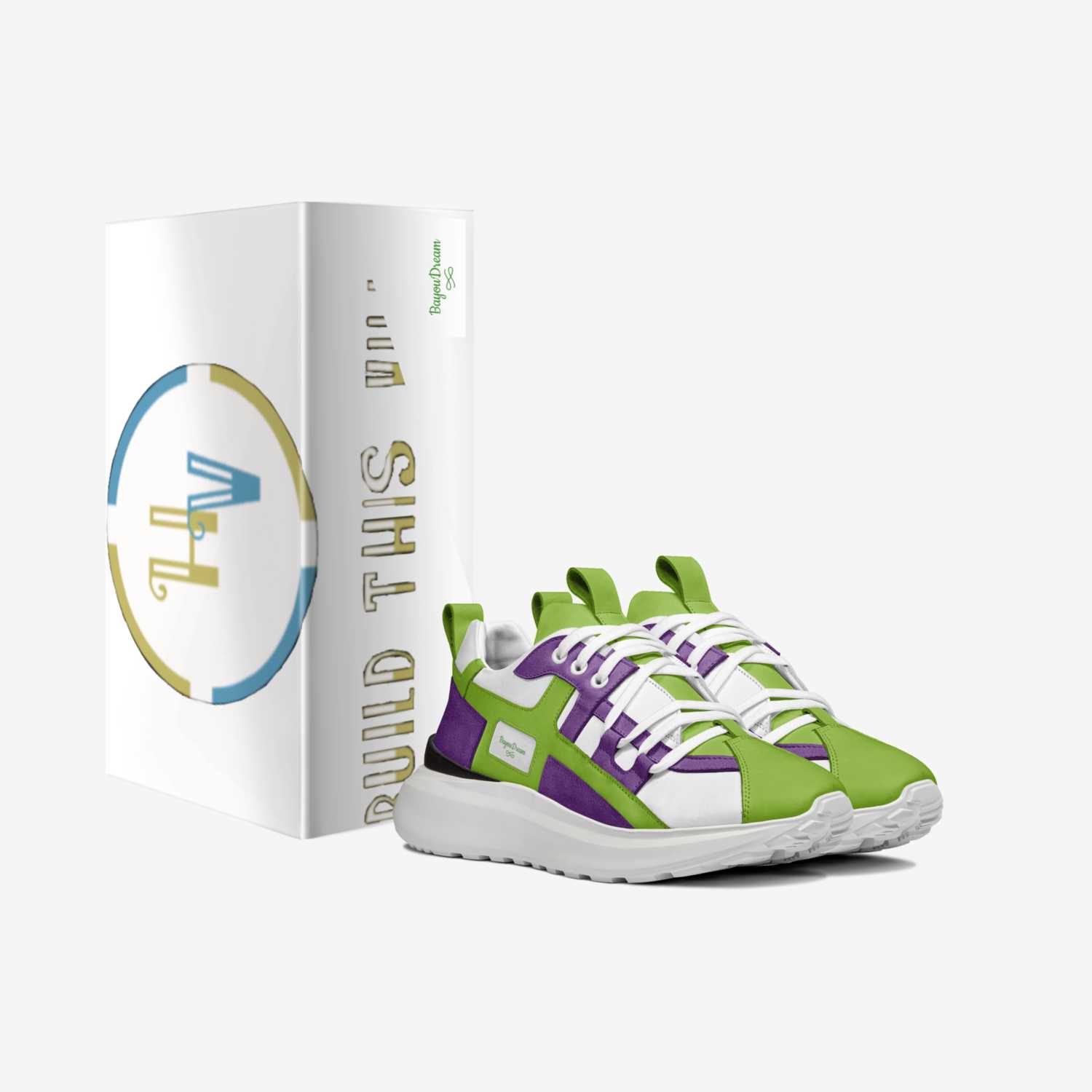 BayouDream custom made in Italy shoes by Troy & Taj A. Jackson | Box view