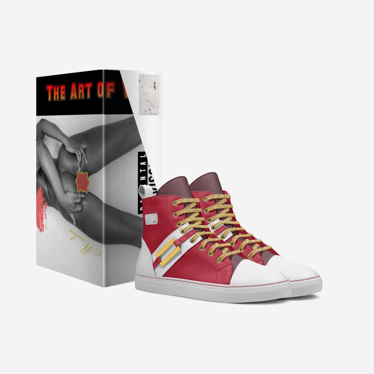 DTK custom made in Italy shoes by Dashavon Nabors | Box view