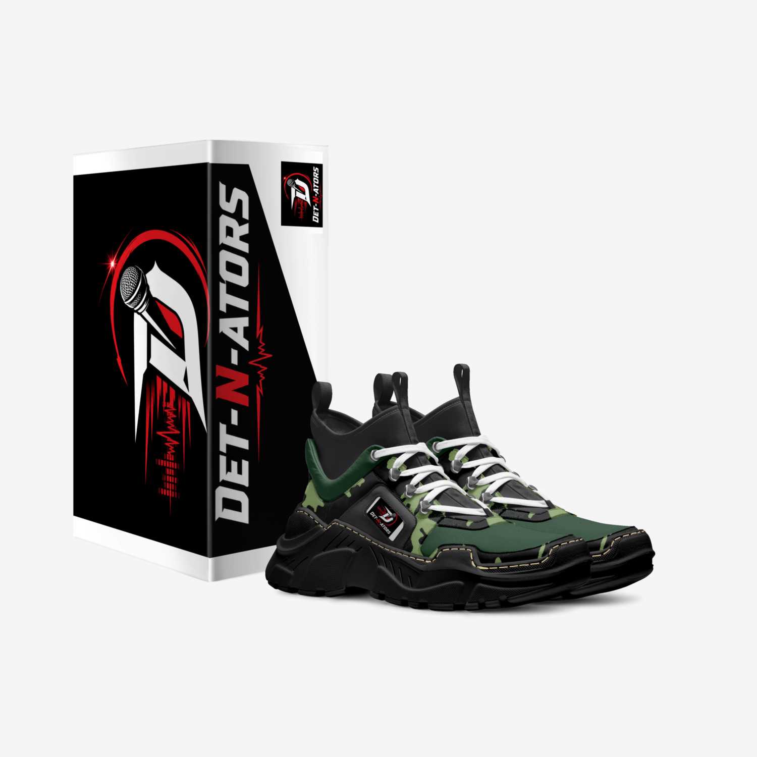 The Det-n-ators Vi custom made in Italy shoes by Idi Banamungu | Box view