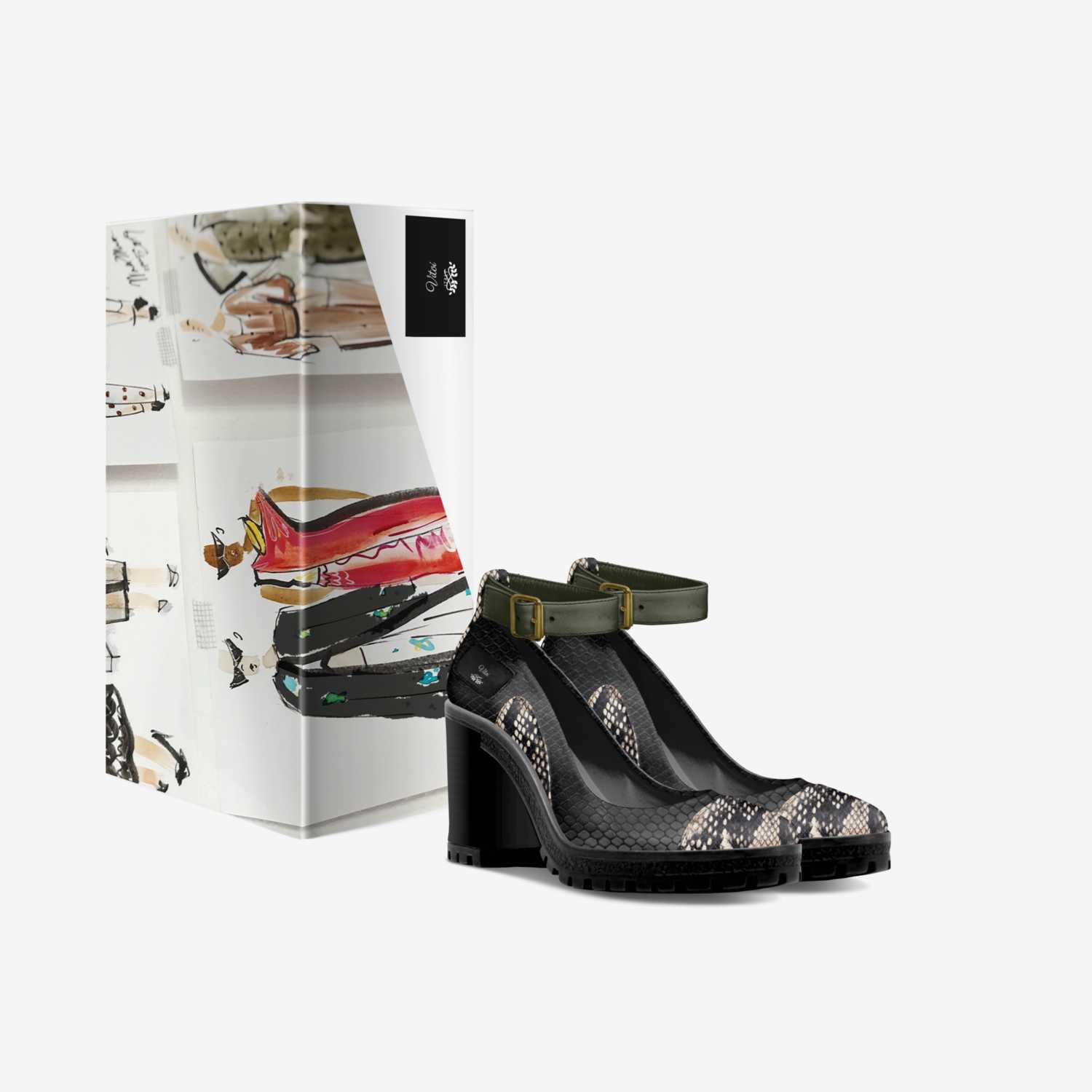 Vitoi custom made in Italy shoes by David Veto | Box view