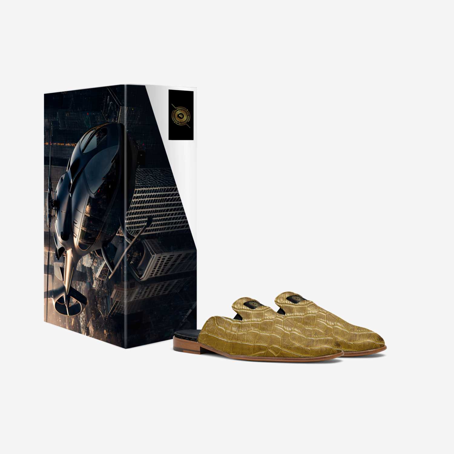 ALOYE ENTRAPRENU custom made in Italy shoes by Jim Aloye | Box view